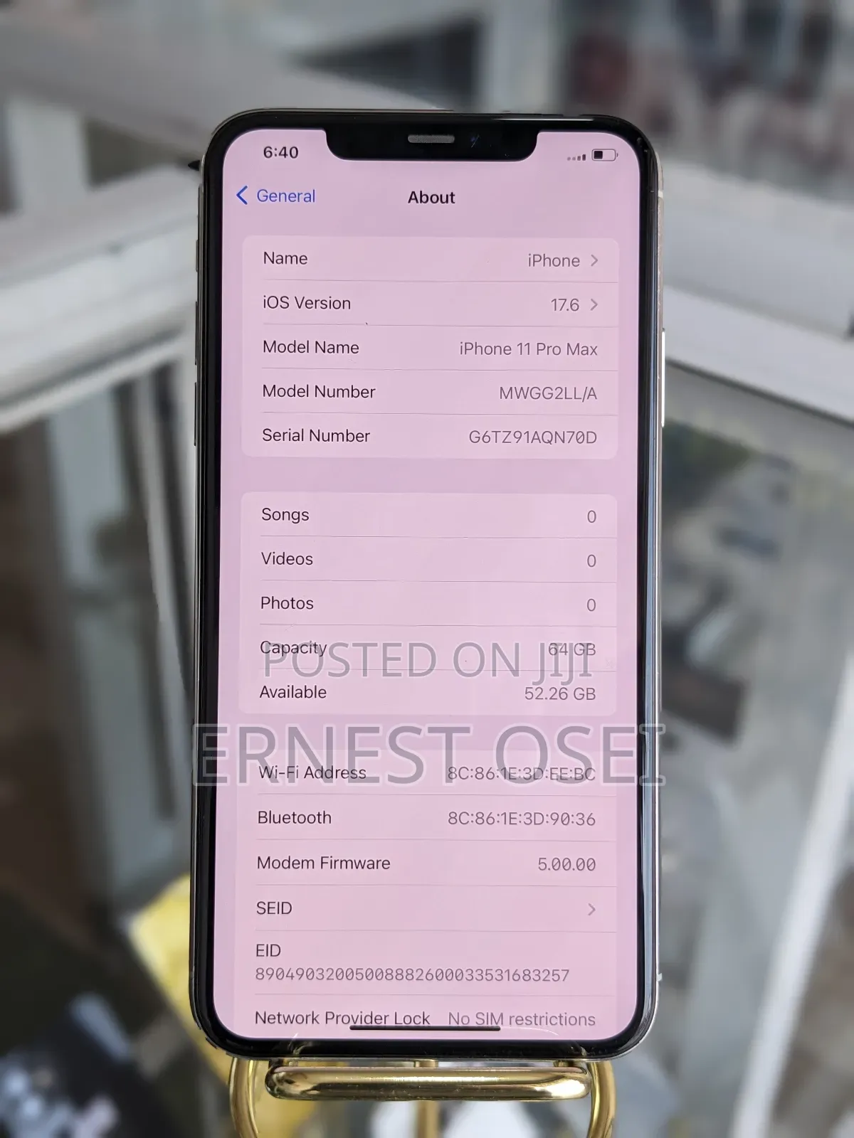 Apple iPhone 11 Pro Max 64 GB White