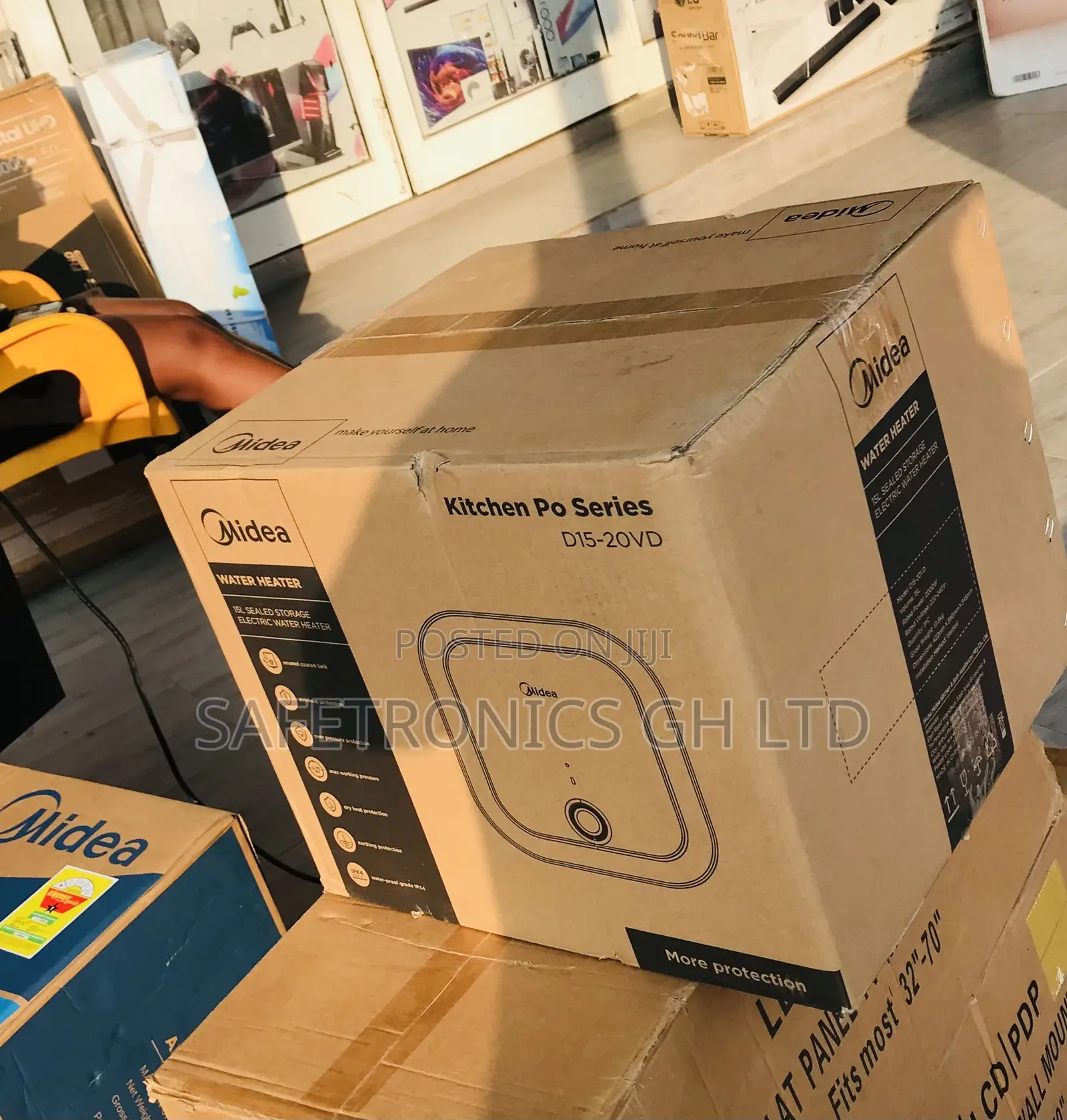 Adjustable Best Midea 15 Liters Water Heater