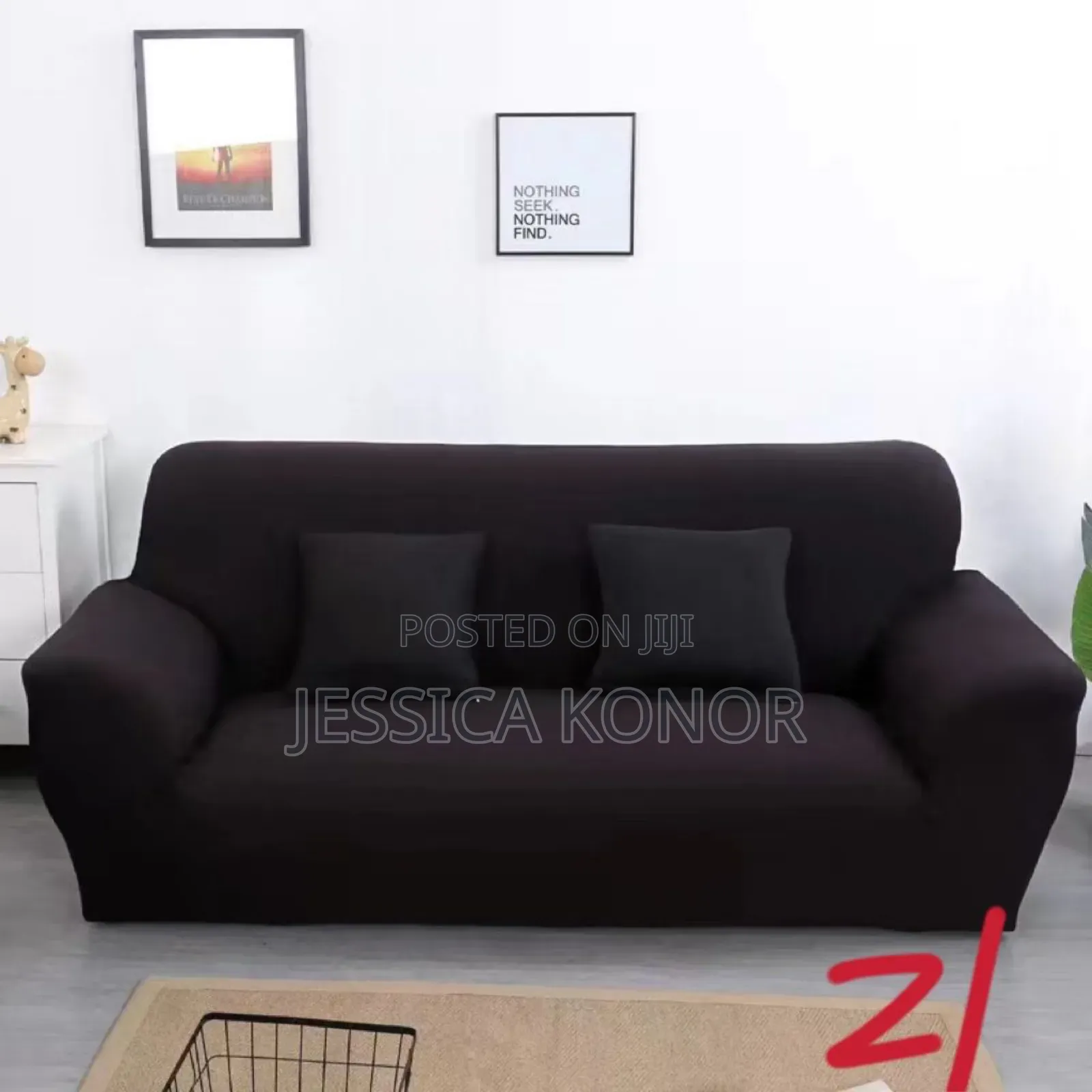 Black Sofa Covers