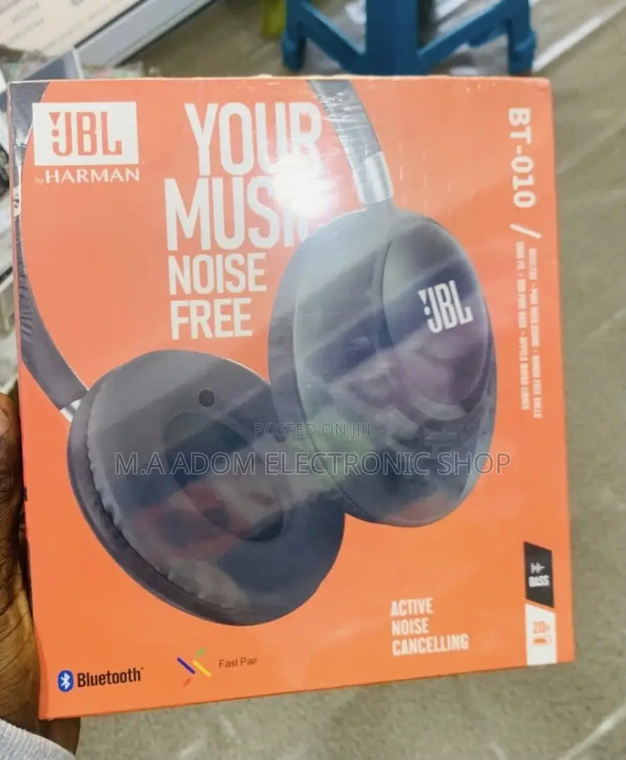 Unique Design JBL Noise Canceling Bluetooth Headphone.