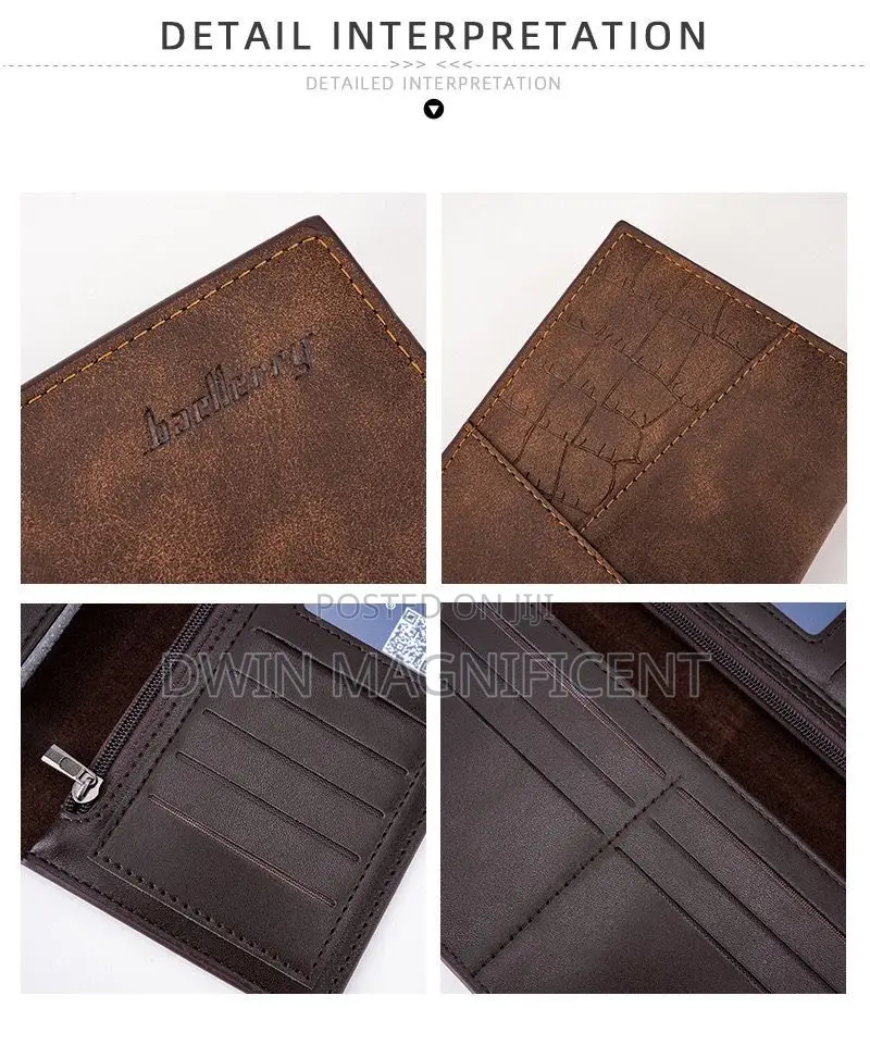 Waterproof Long Leather Wallets