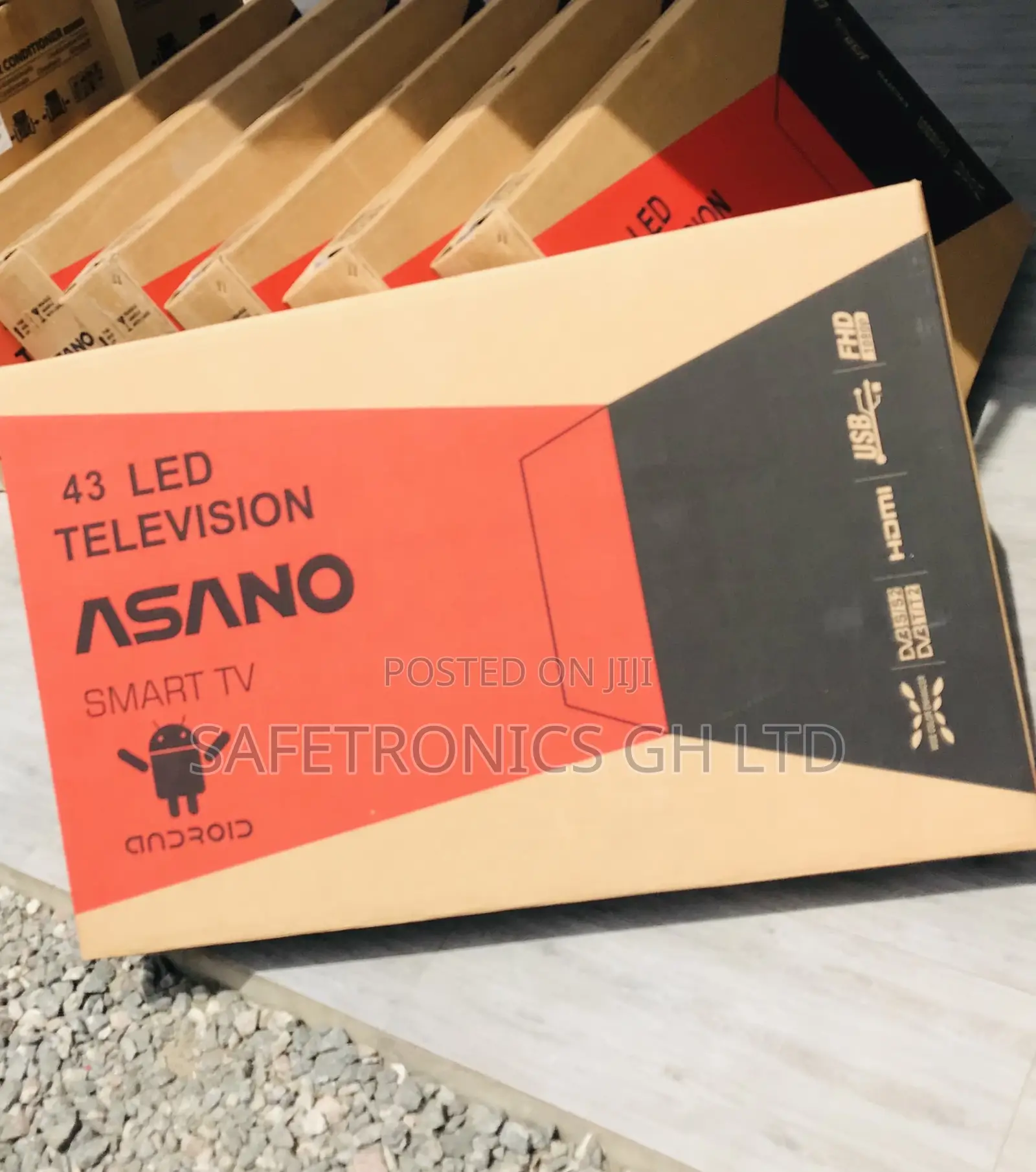 Classic Designed Led Asano 43 Inch Smart Tv