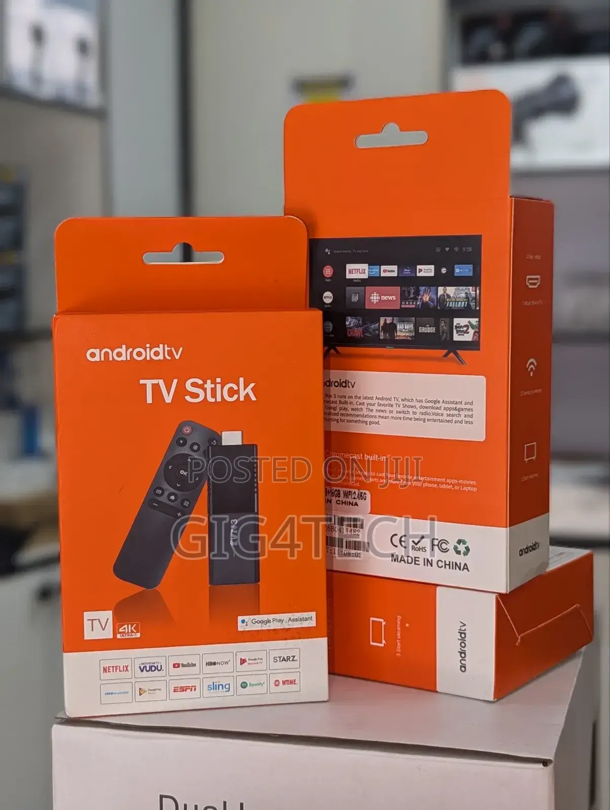 Ultra Hd Android R3 Tv Stick With Chromecast