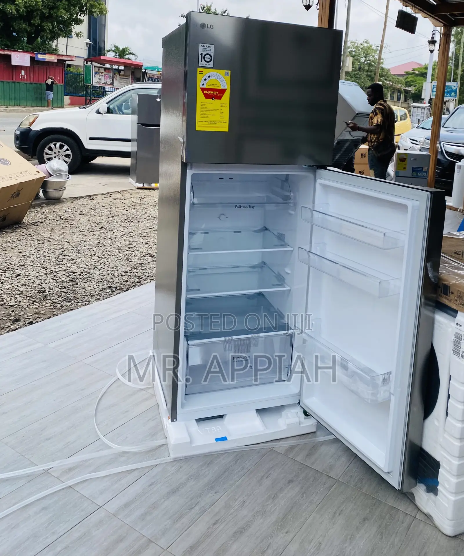 Order LG GN-B312PLGB Double Door Electric Fridge.