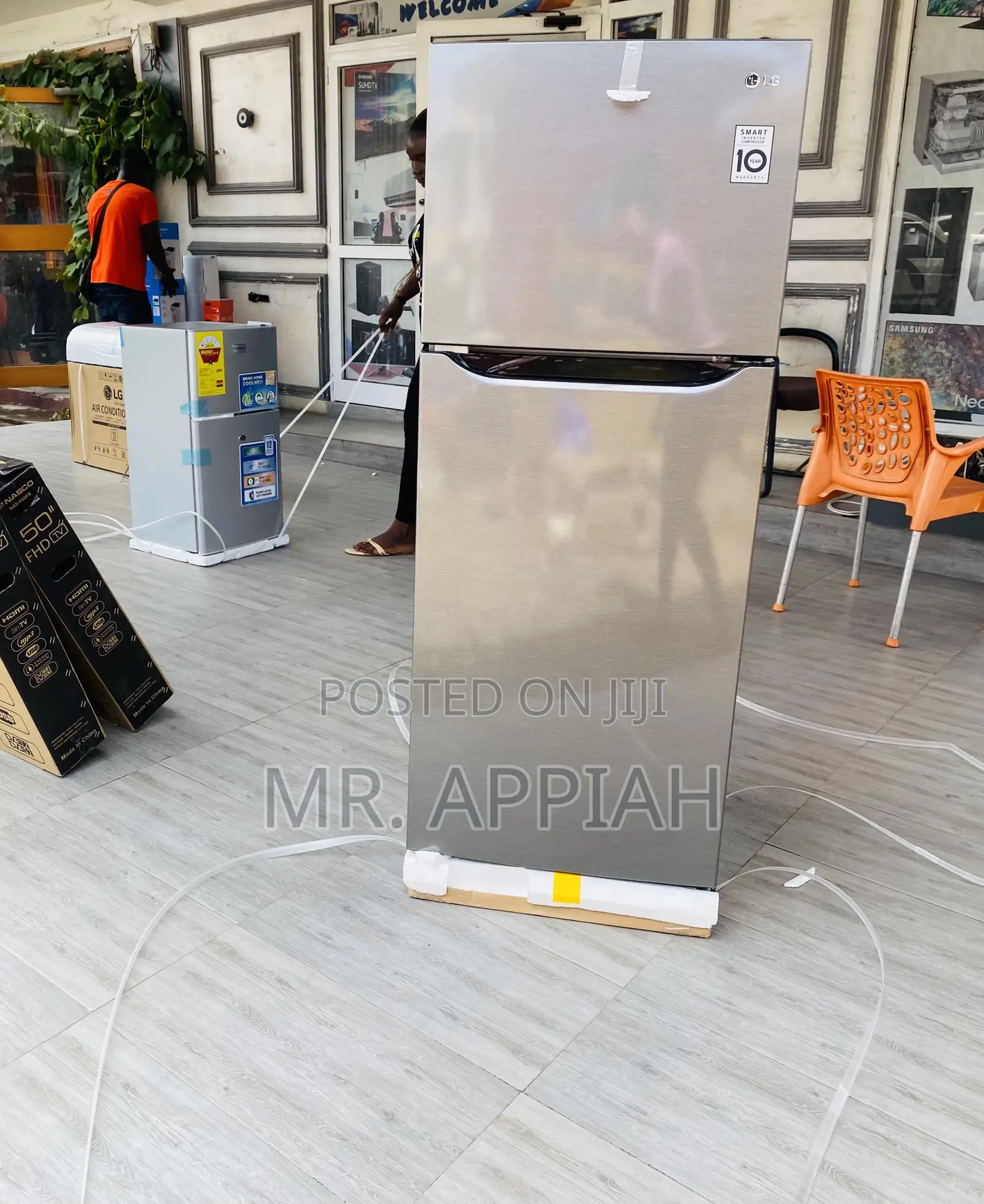 Order Quality LG 187L Double Door Fridge(GN-B202sqbb).