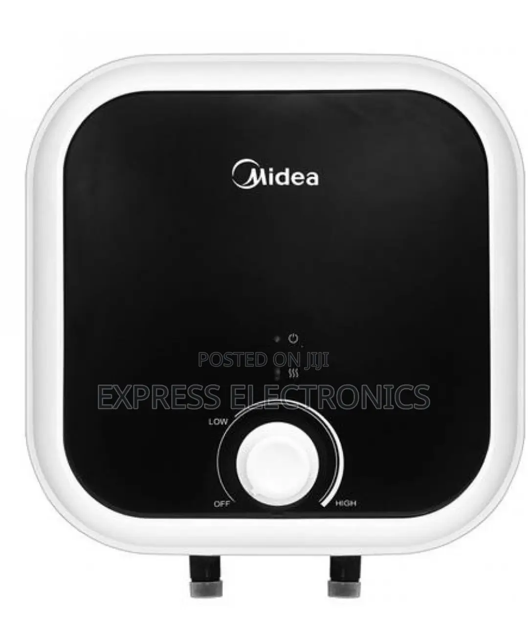 Dynamic Sleek Water Heater Midea 15L White and Black