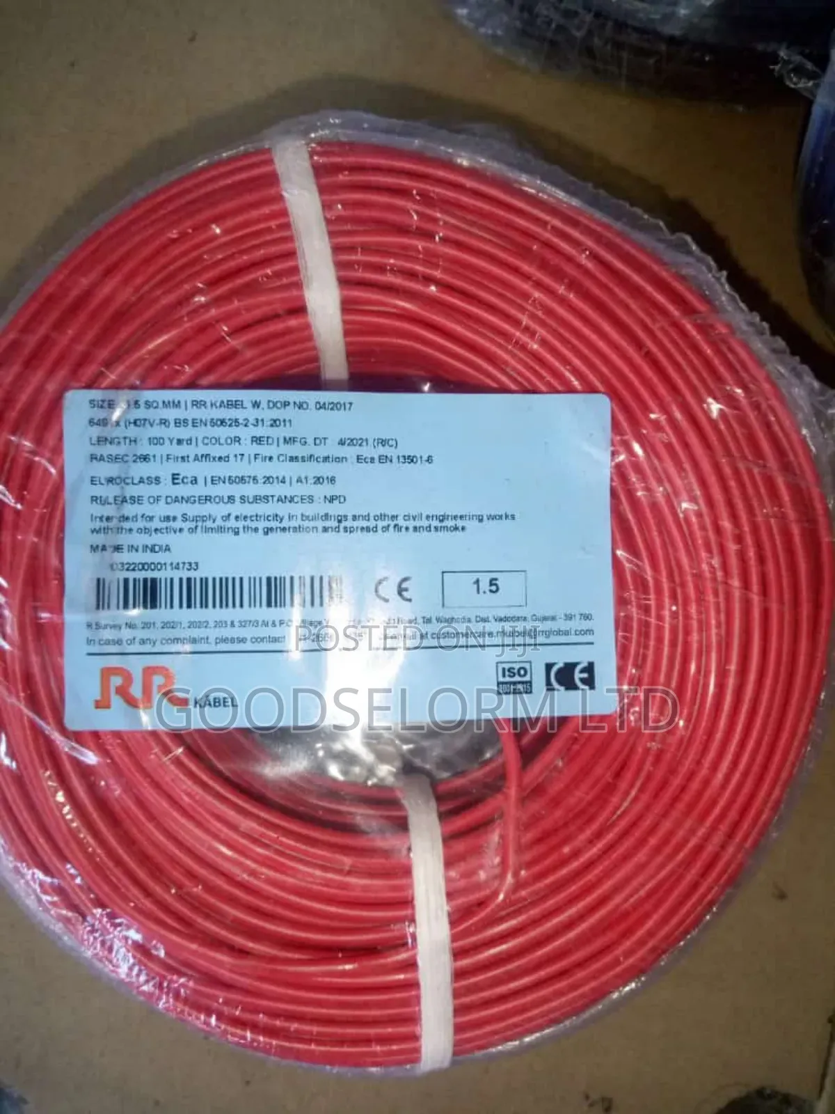 2.5mm Cable Rr