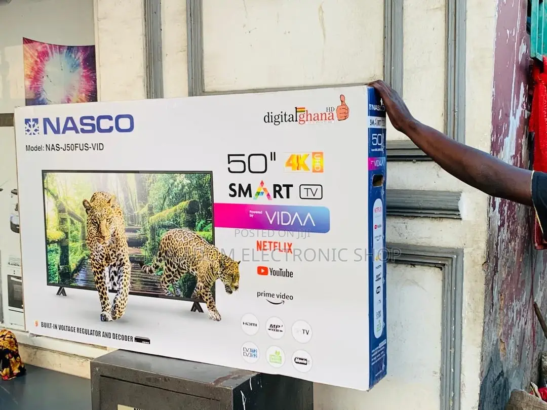 Buy Nasco 50 Inch Digital Satellite Smart Television.