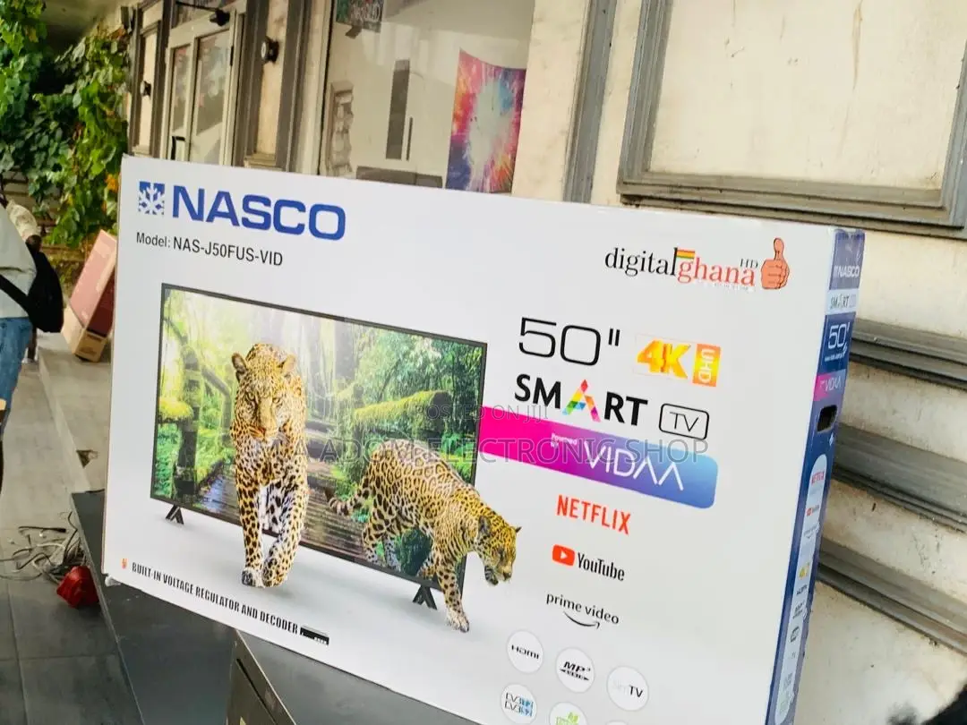 Buy Nasco 50 Inch Digital Satellite Smart Television.