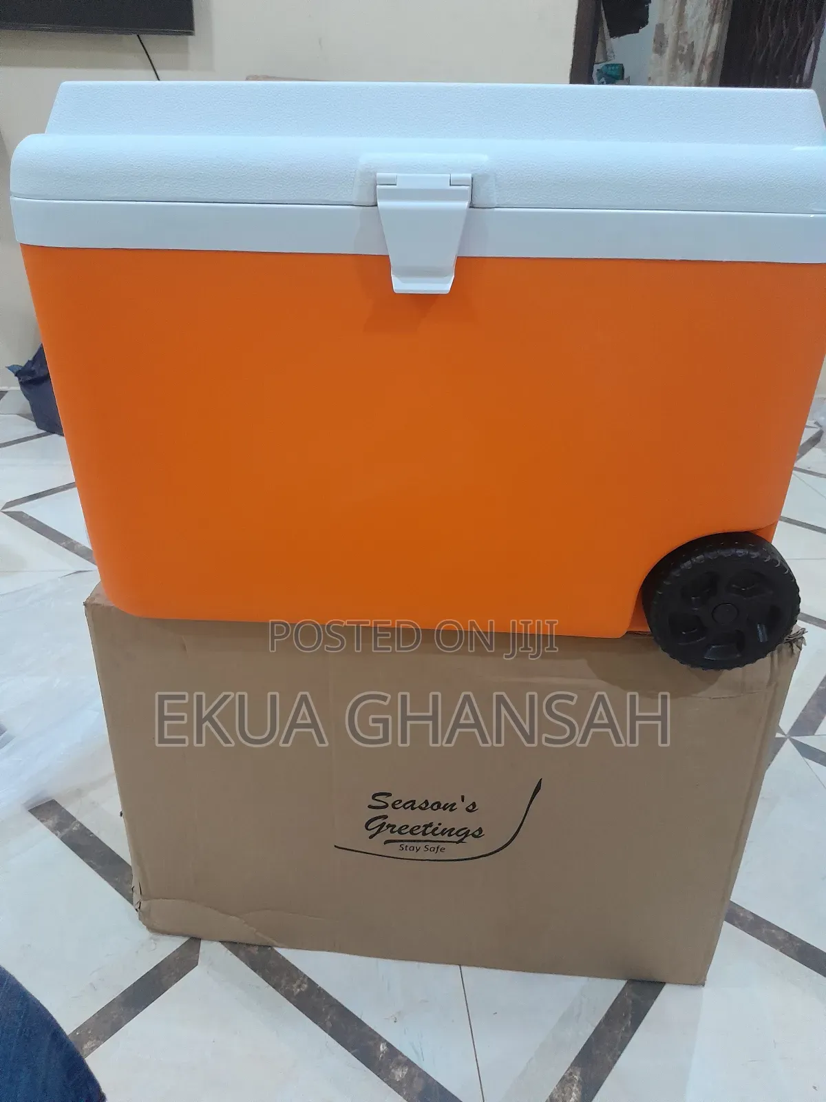 Season's Greetings Ice Chest