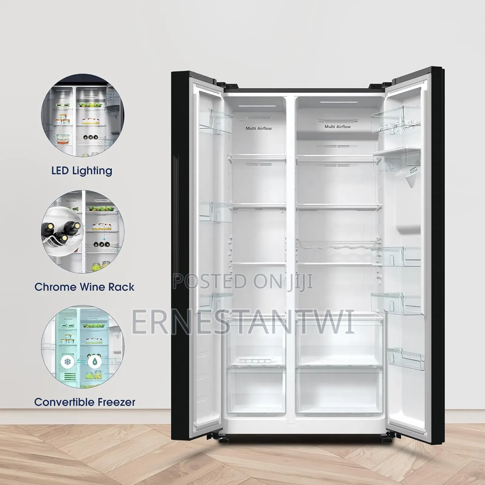 Side by Side Fridge From Fridgemaster UK