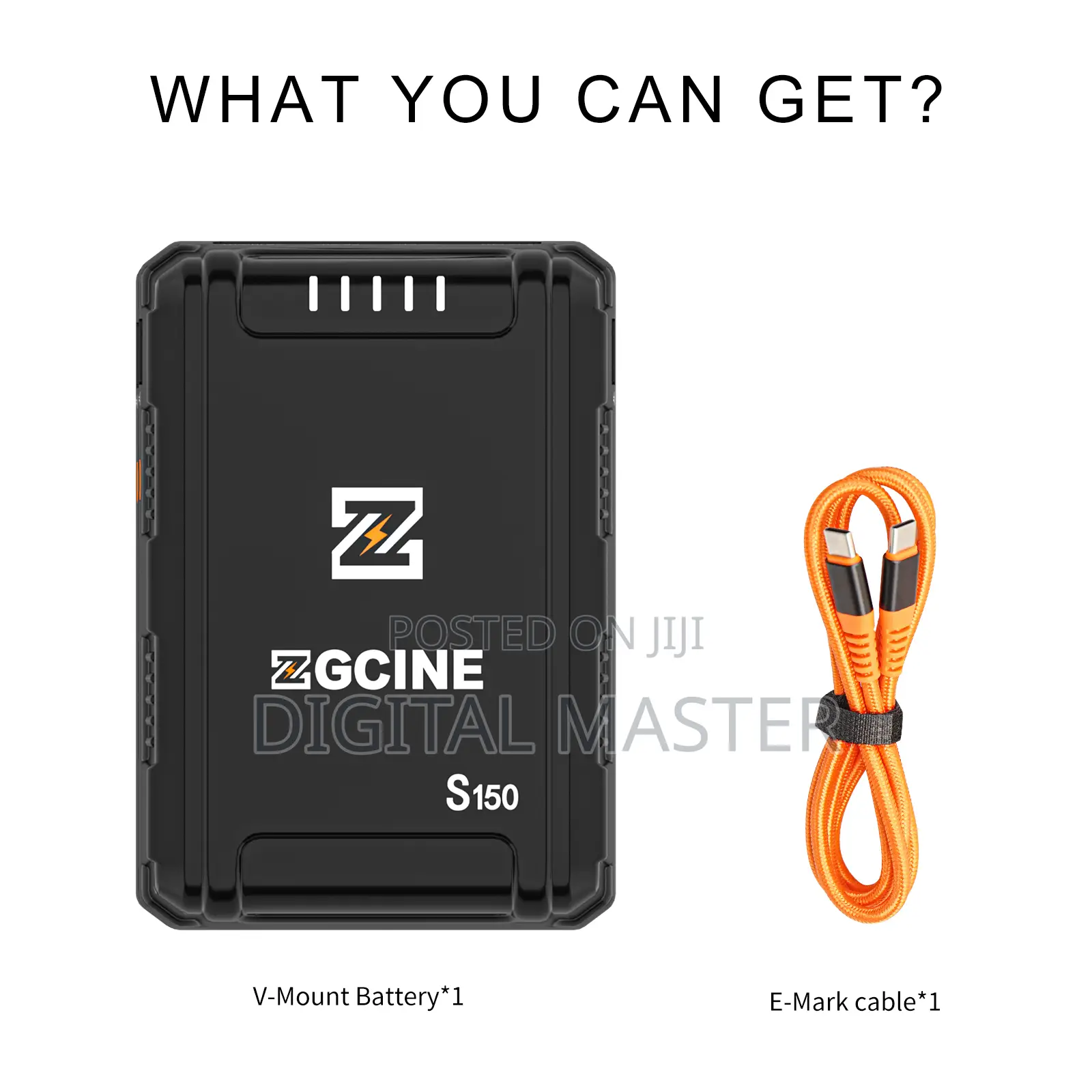 Zgcine Zg-S150 v-Mount Battery