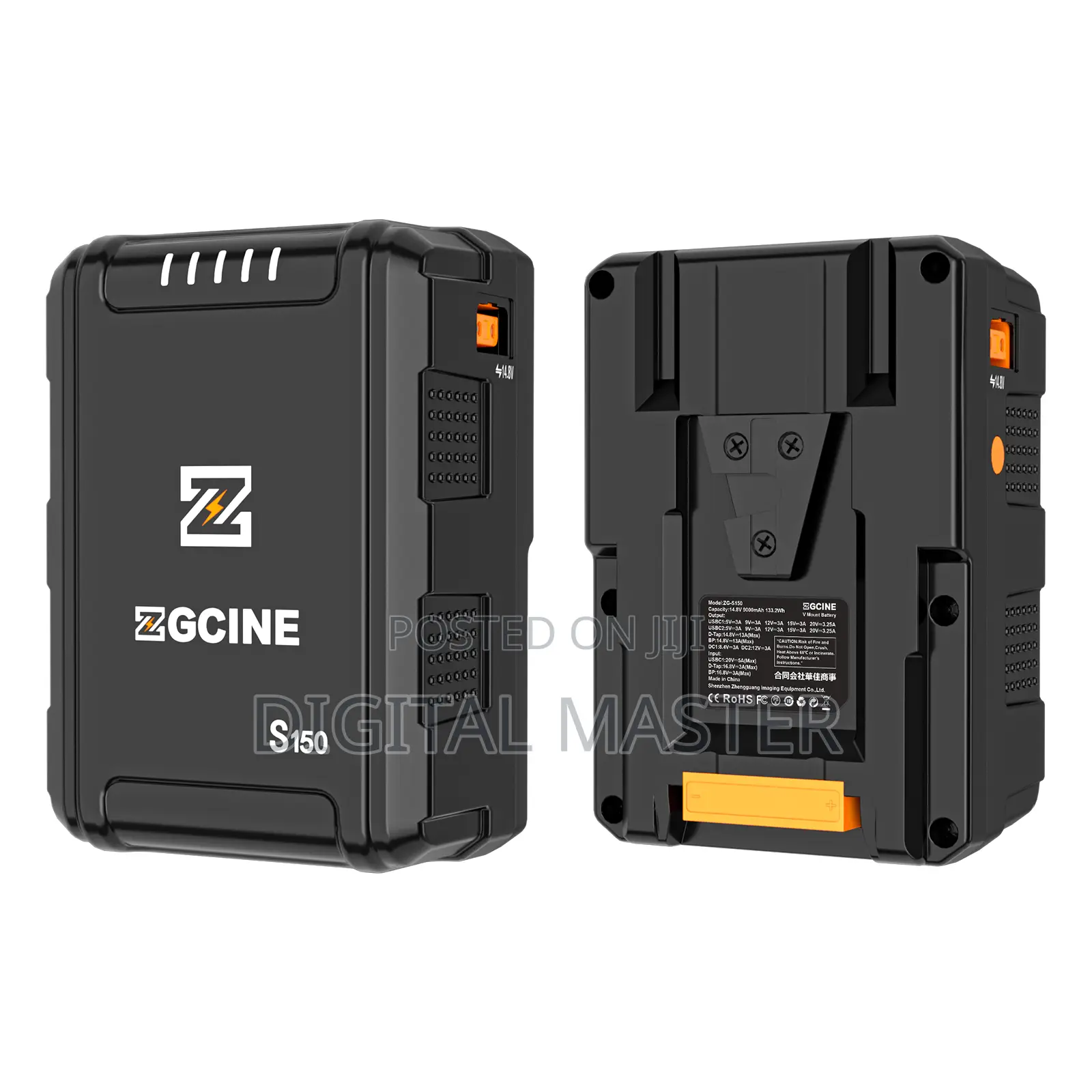 Zgcine Zg-S150 v-Mount Battery