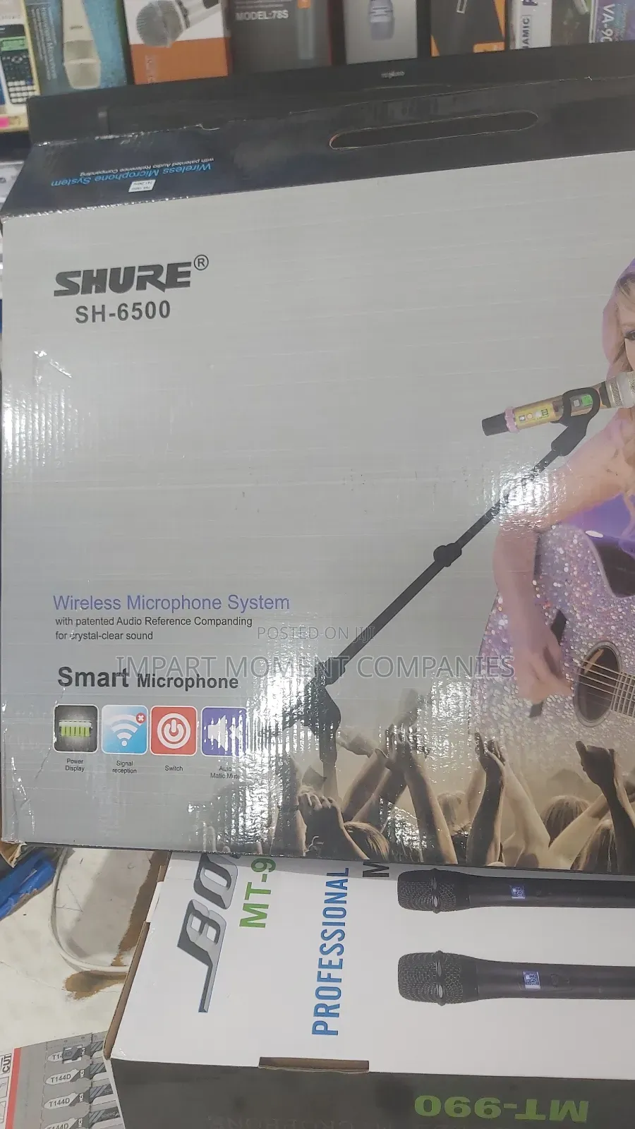 Shure SH-6500, Professional Wireless Microphone