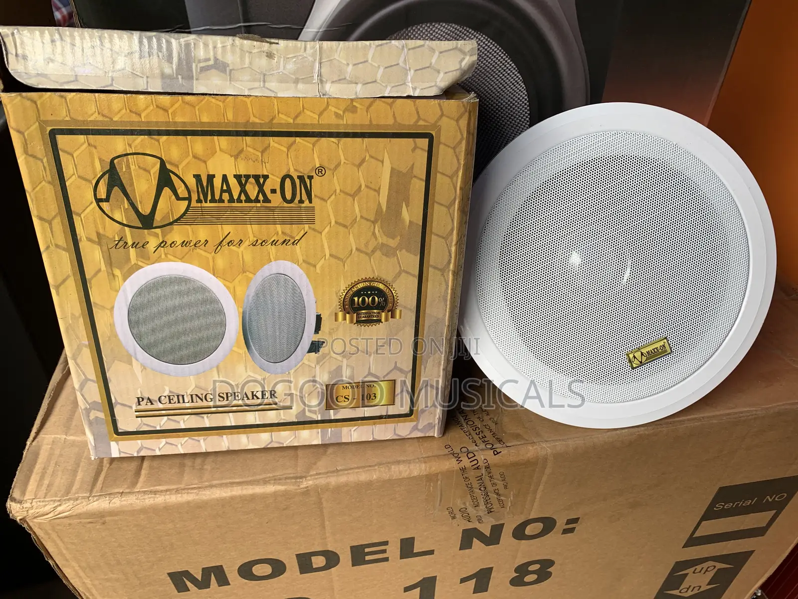 Maxx-on 5-Inch Pa Ceiling Speaker(Pair)