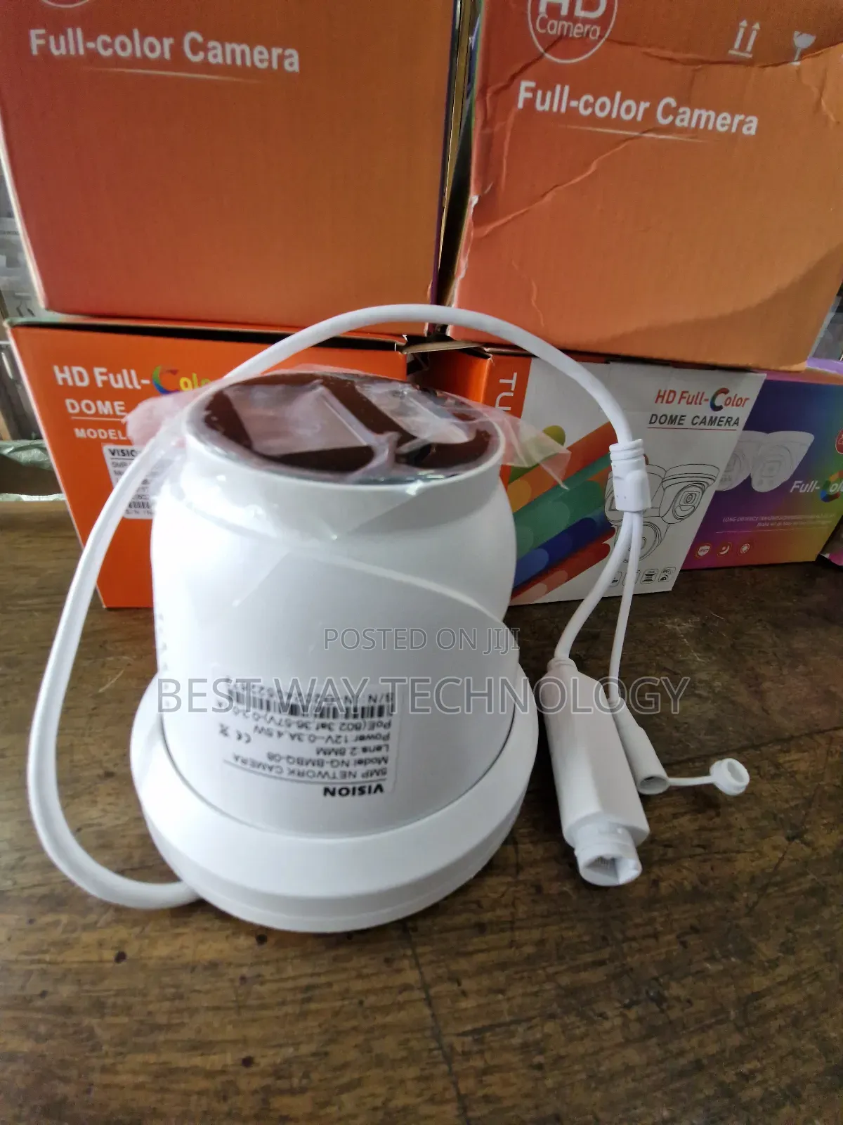 5mp Ip Poe Camera Dome, Full Colour With Voice