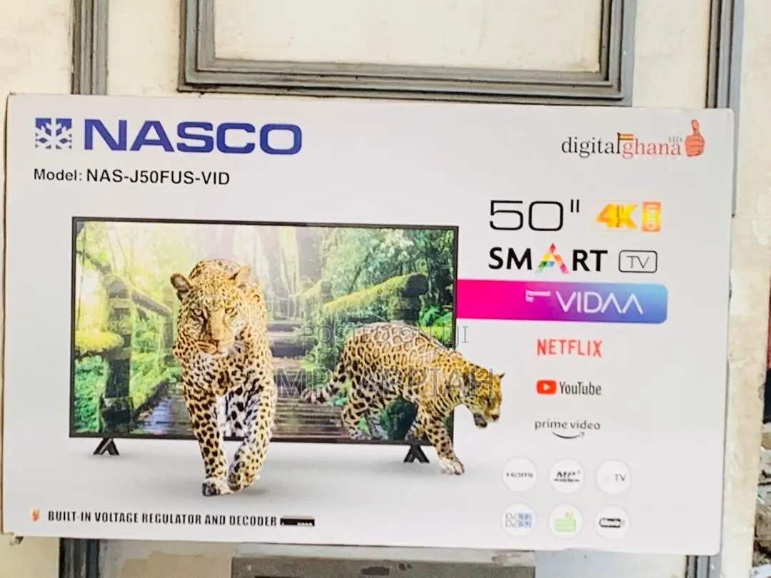 Valuable Nasco 50” Full HD Digital Satellite Smart Tv