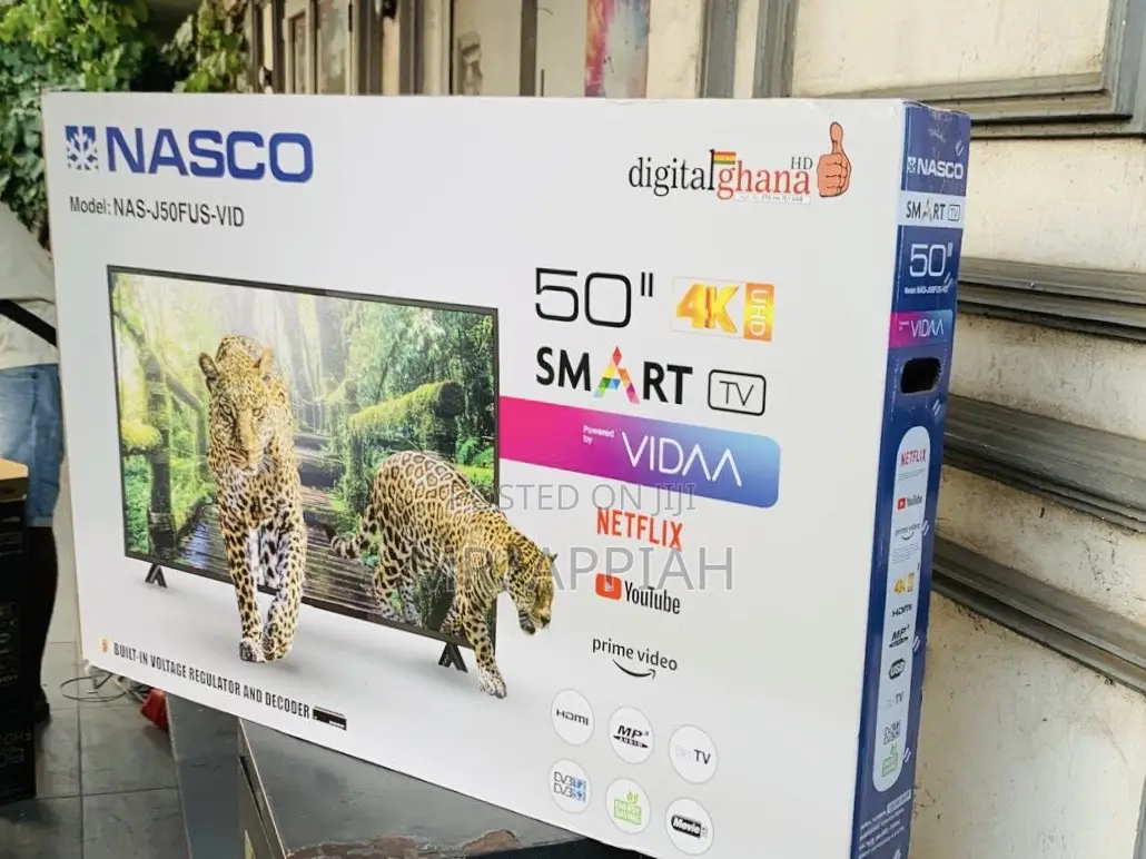 Shop Nasco 50”Full HD Digital Satellite Electric Television