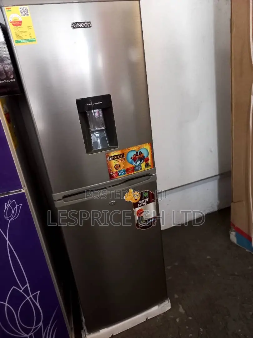 Neon 246L Durable Double Door Fridge