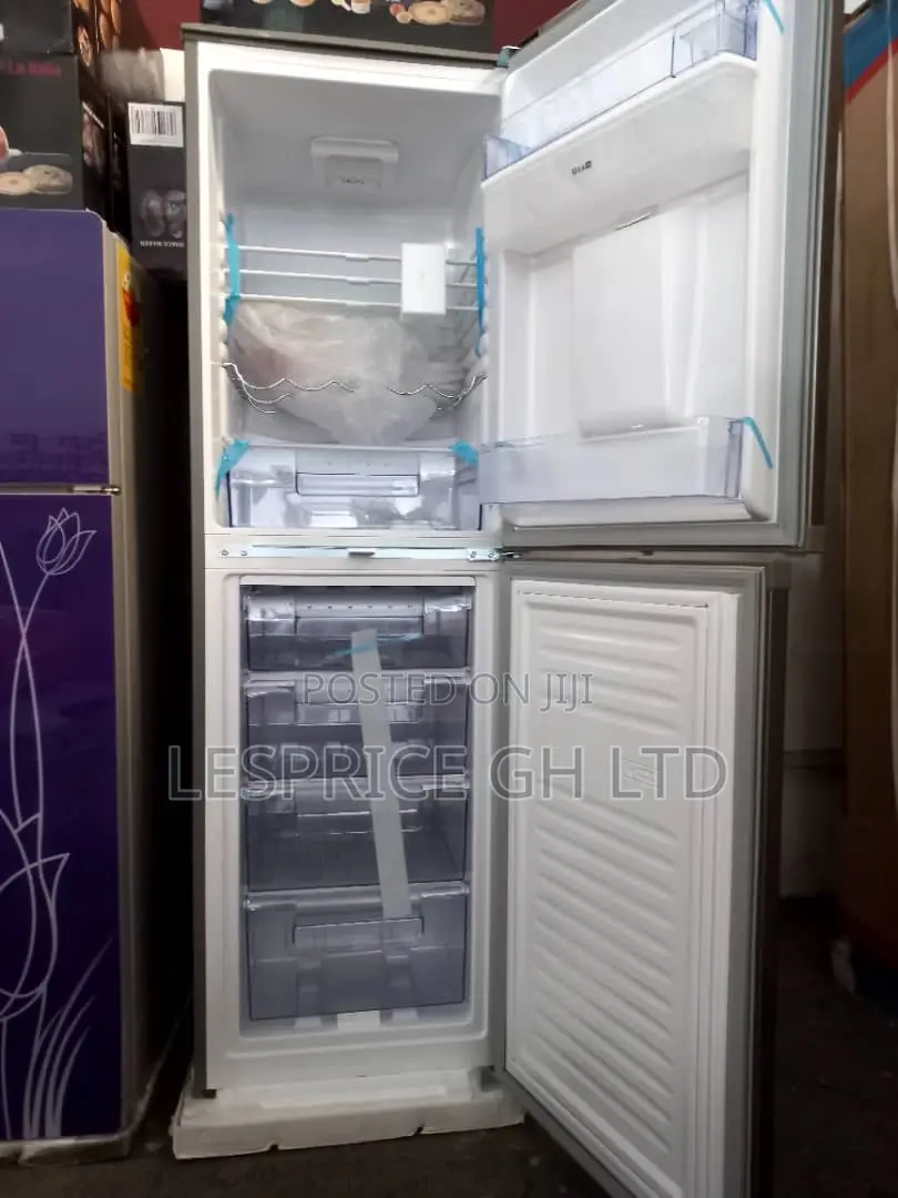 High Cooling Neon 246L Double Door Fridge