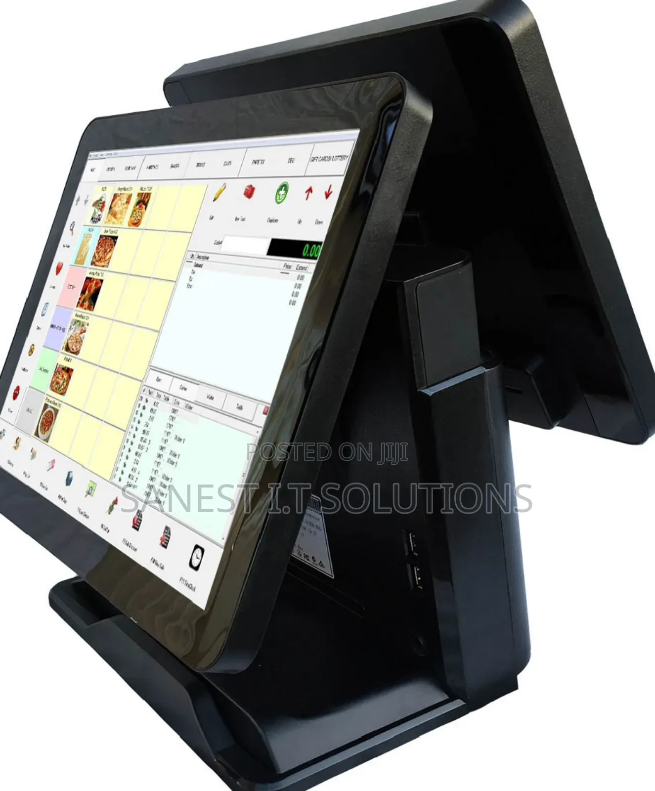 Double Screen Point of Sale Terminal Pos