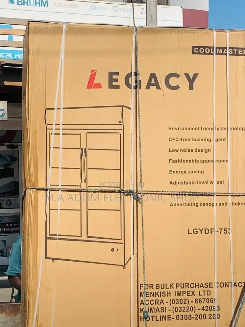 Newly in Stock Legacy Double Door Display Fridge