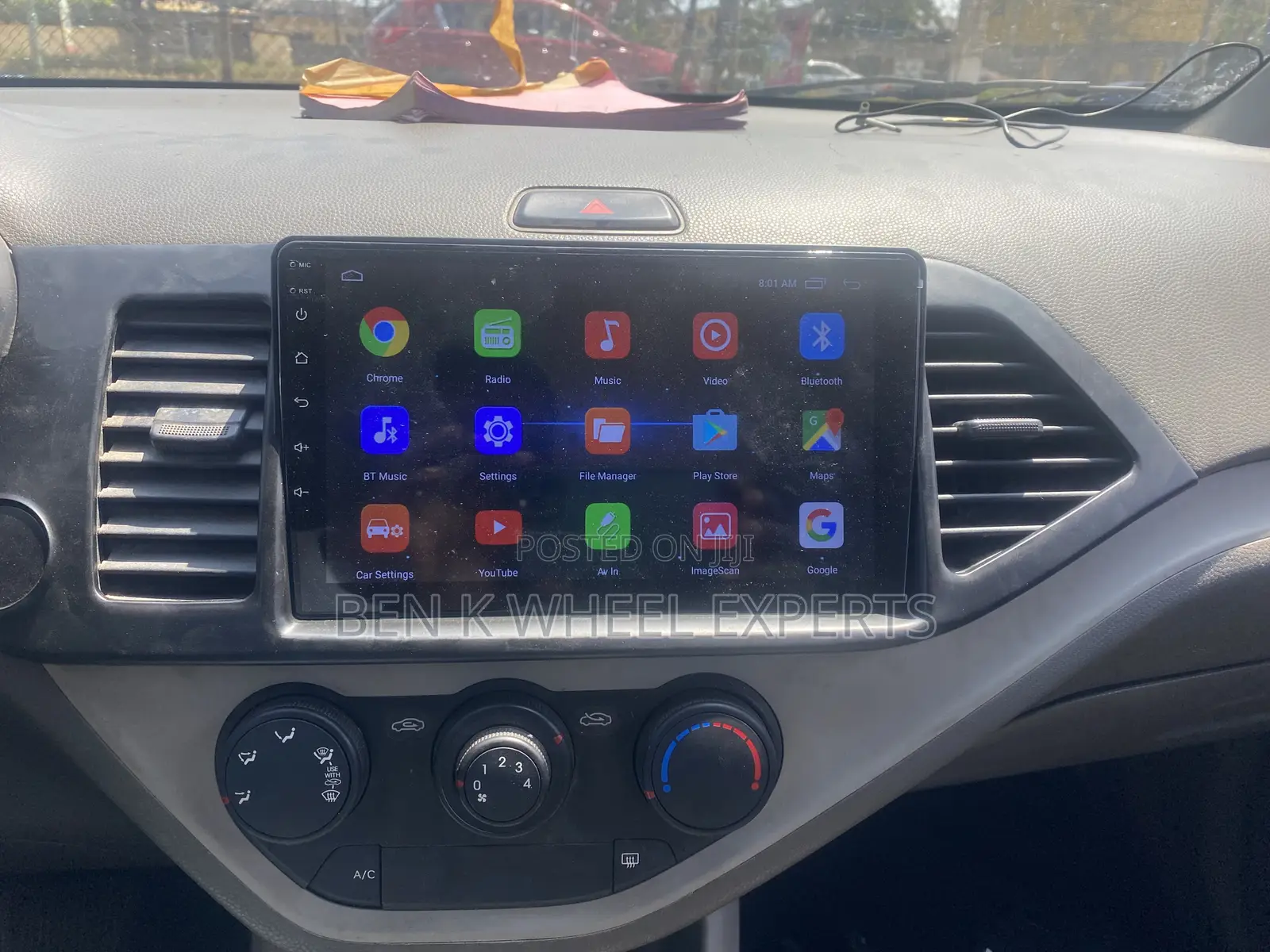 Kia Picanto/Morning 2011-2016 Android Tape Screen