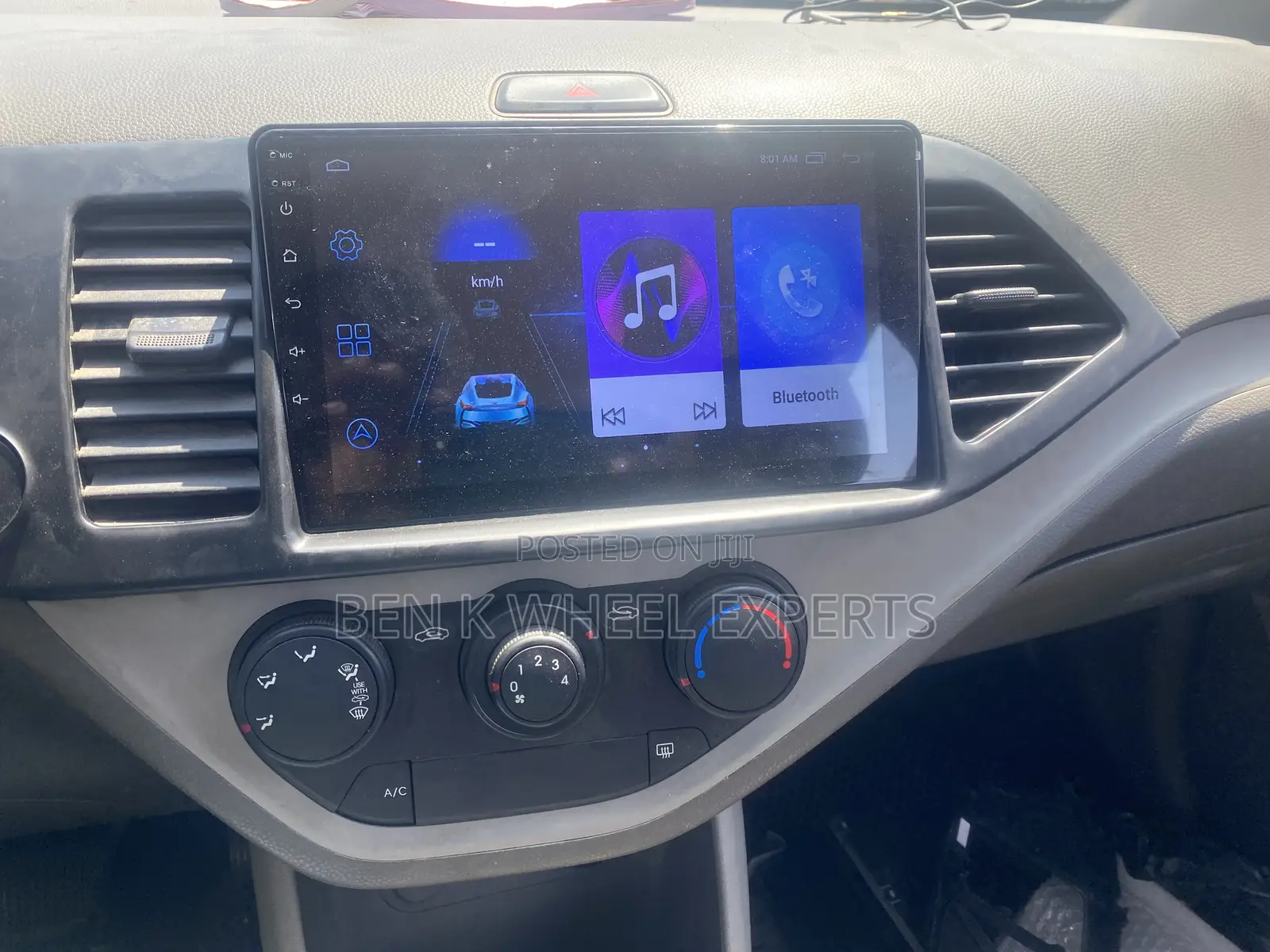 Kia Picanto/Morning 2011-2016 Android Tape Screen