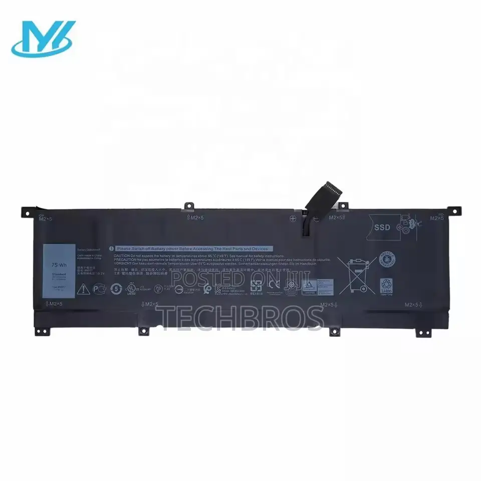 8N0T7 Battery Dell XPS 15 9575 2-in-1 Precision 5530 2-in-1