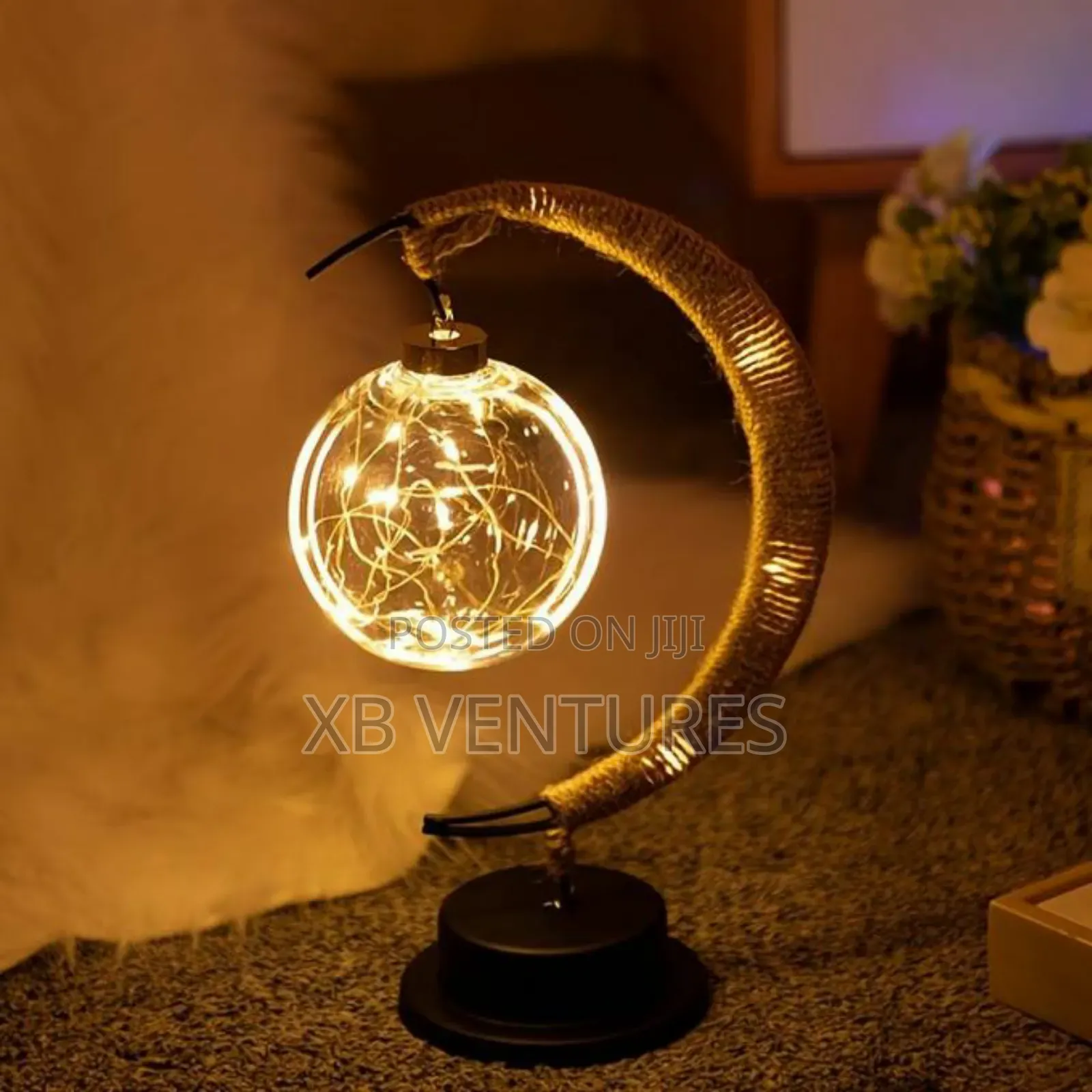 LED Moon Table Lamp, Bedroom Night Light