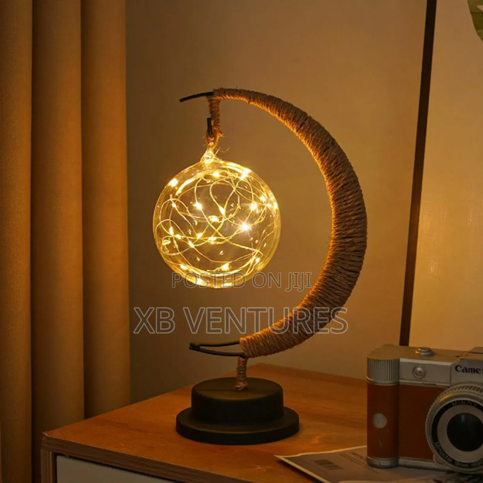 LED Moon Table Lamp, Bedroom Night Light