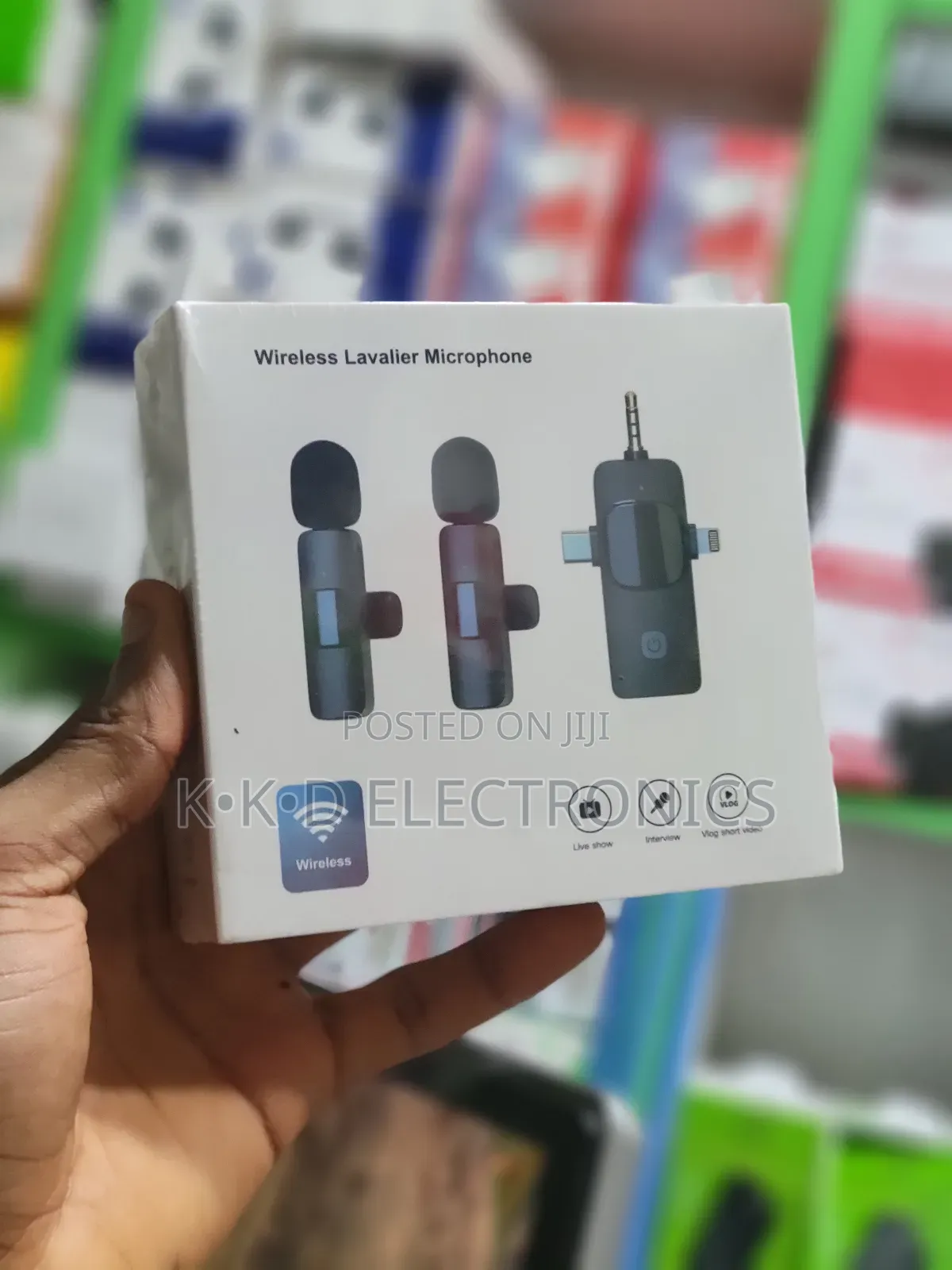 Lavalier 3 in One Wireless Microphone