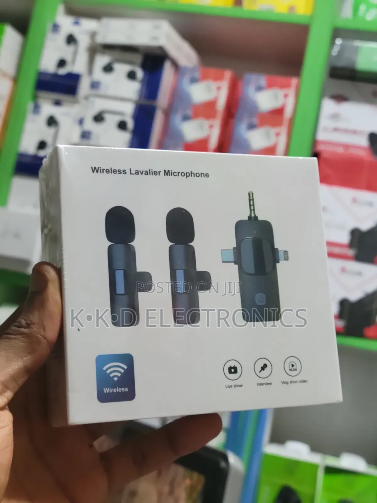 Lavalier 3 in One Wireless Microphone