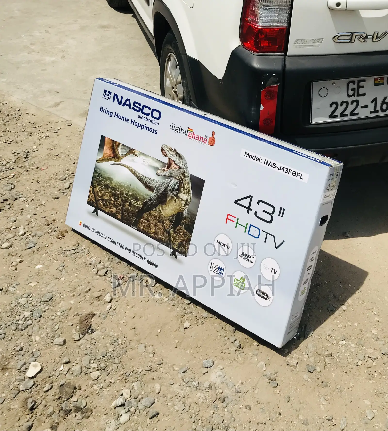 Order Durable Nasco 43”Full HD Digital Satellite Television