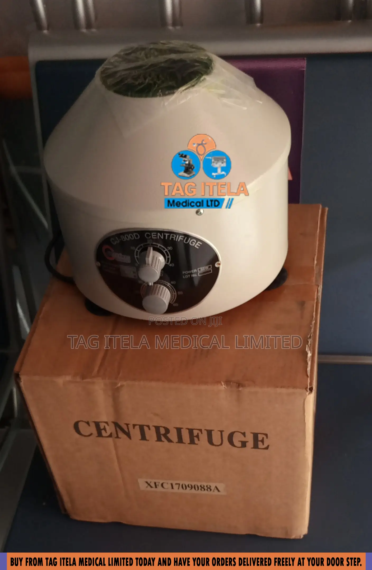 Centrifuge (6 Bucket Manual)