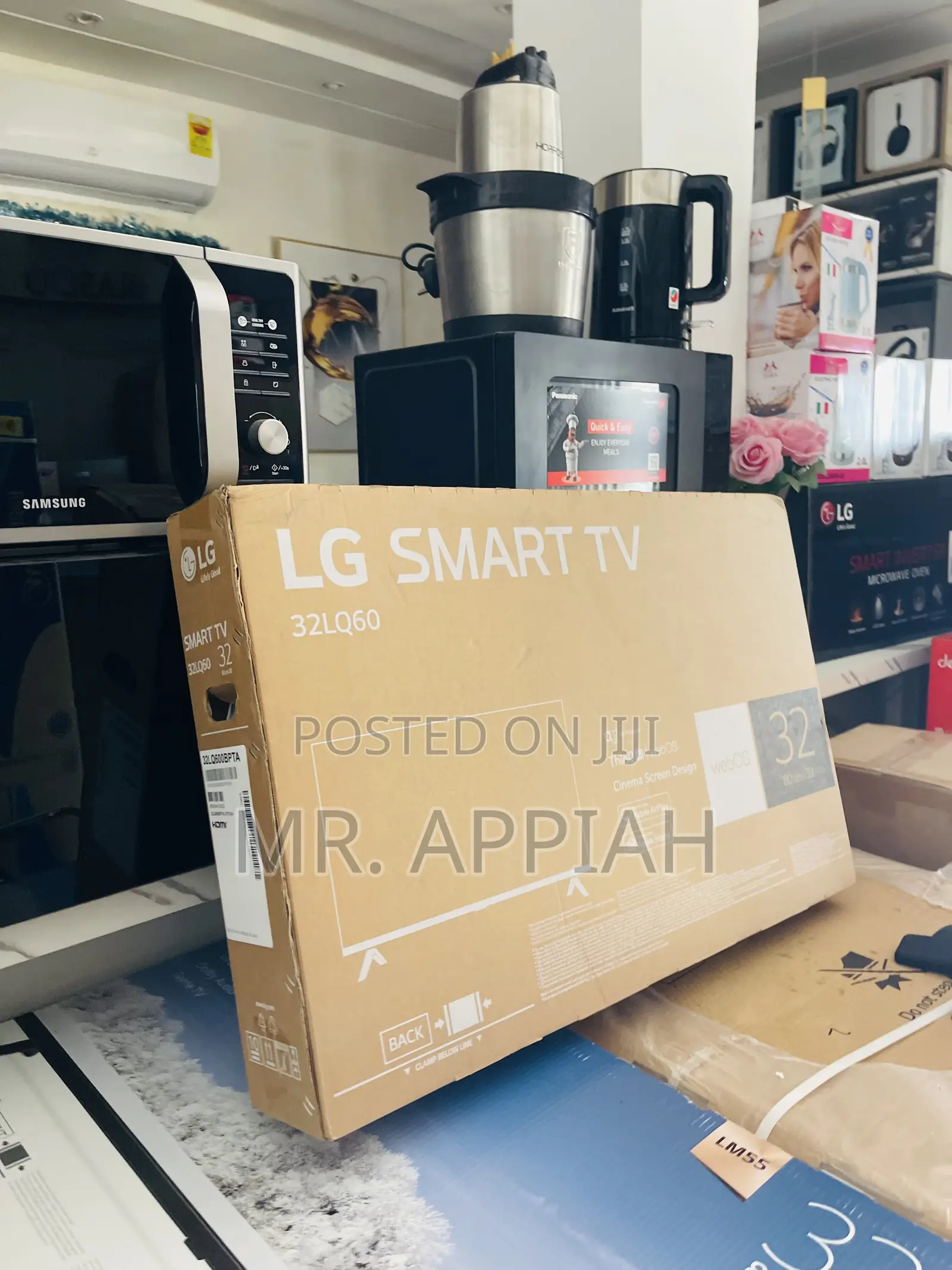 Sleek Lg32lm55 32 Inch Smart Television.