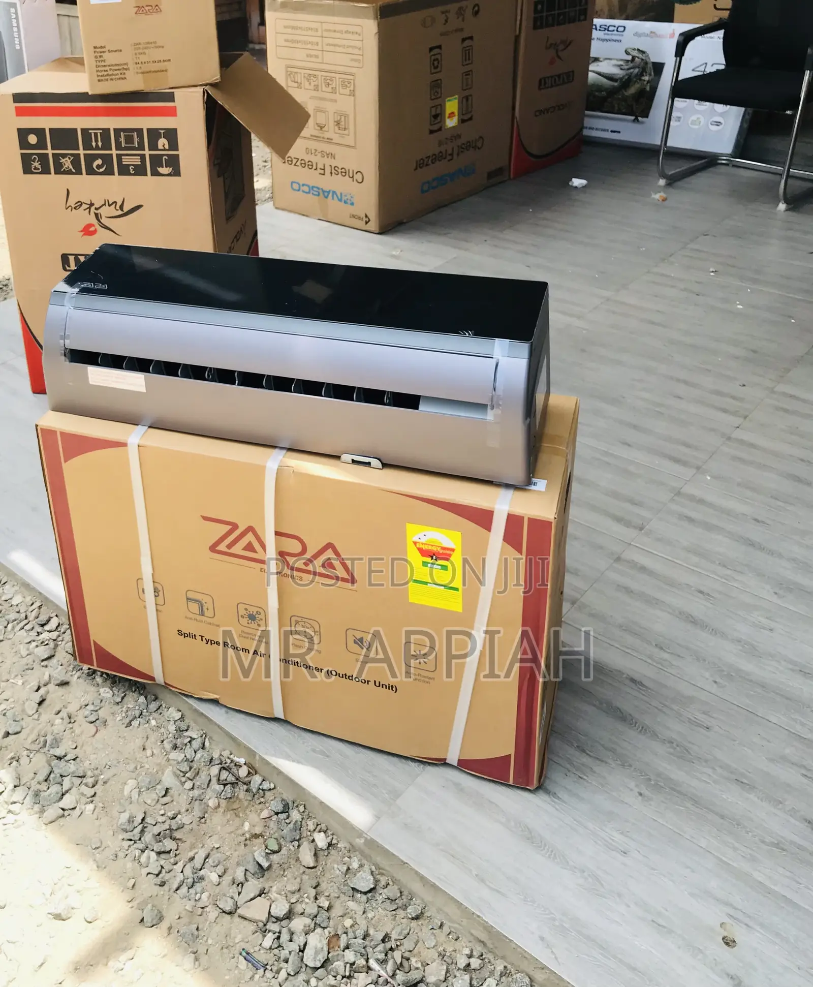 Order Authentic Zara 1.5hp R410 Gas Electric Ac(Black).