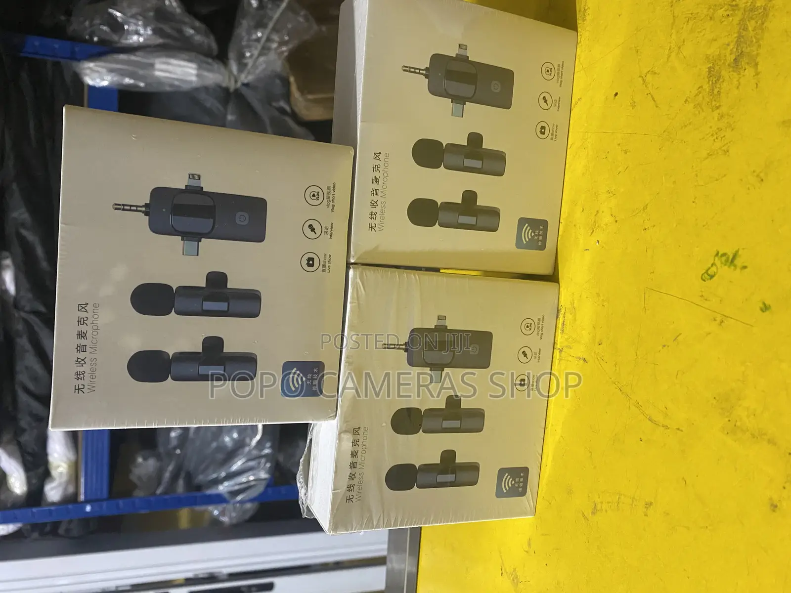  3in1 Wireless Microphone(For Camera, Type C and iPhone)