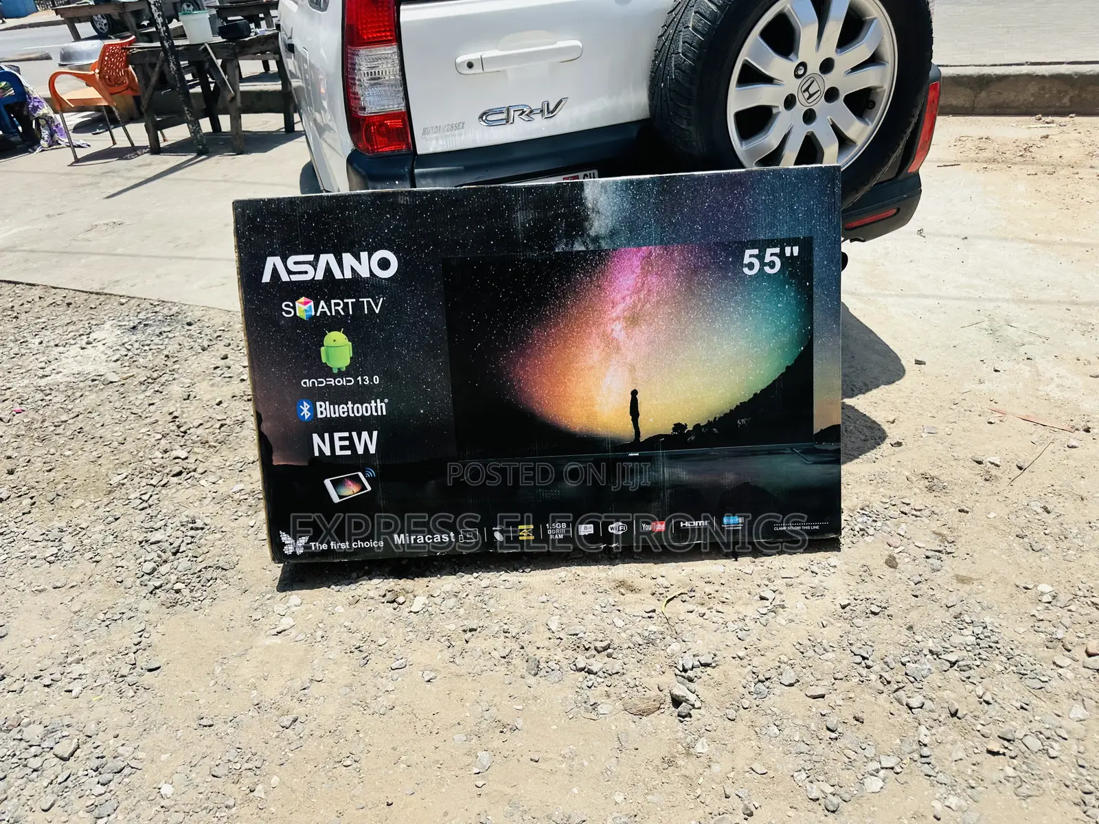 Lovely New Uhd Smart Asano 55” Television