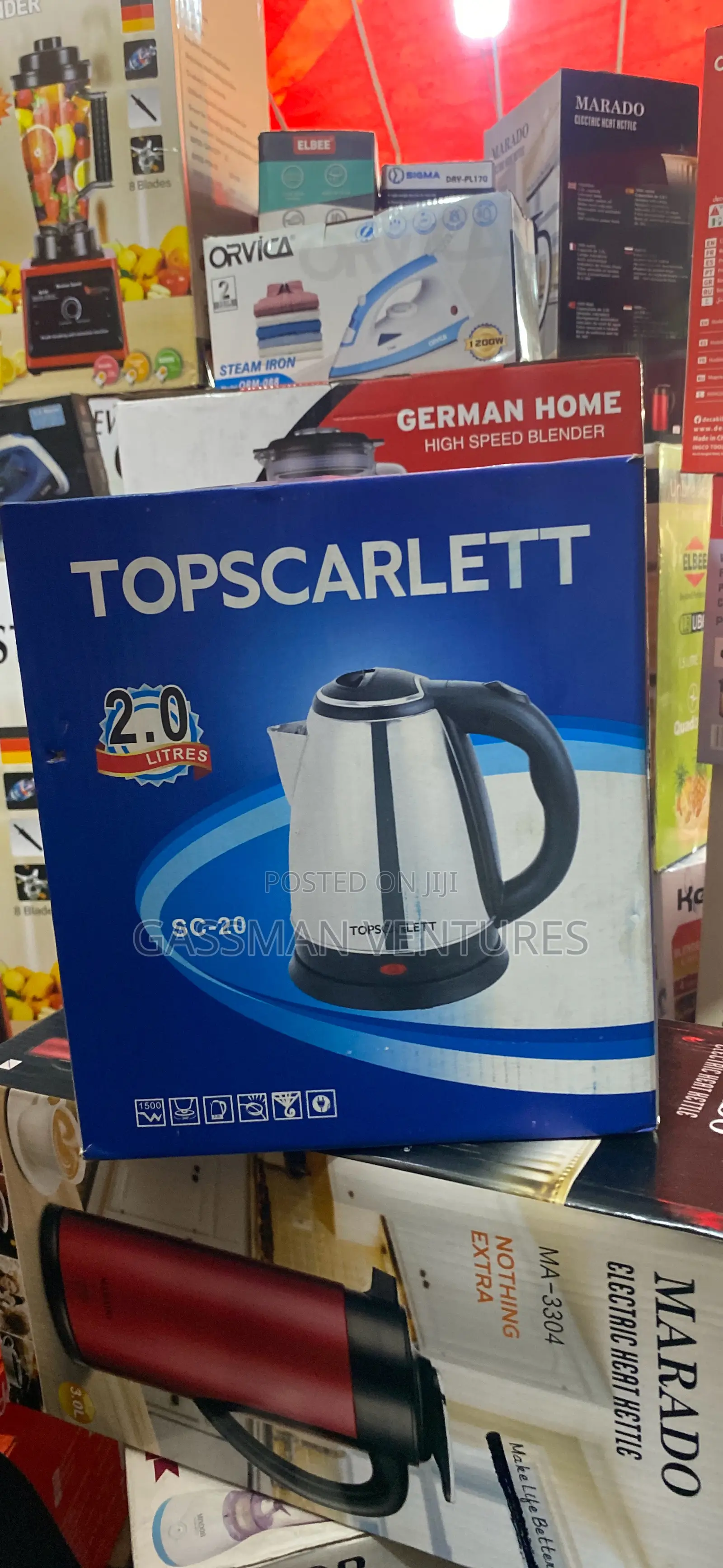 Top Scarlett Kettle
