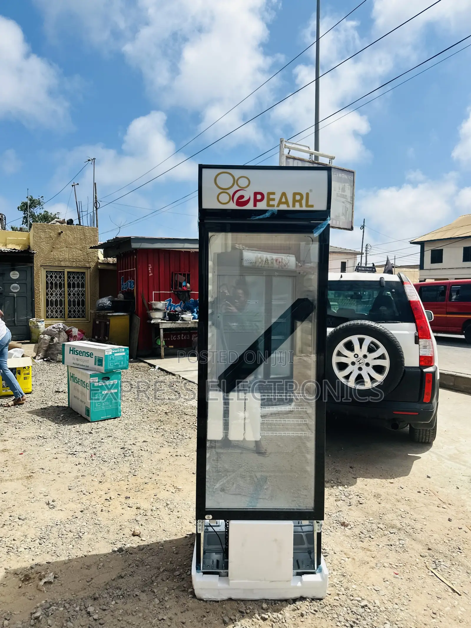 Affordable Price Pearl PVC-352 300L Single Door