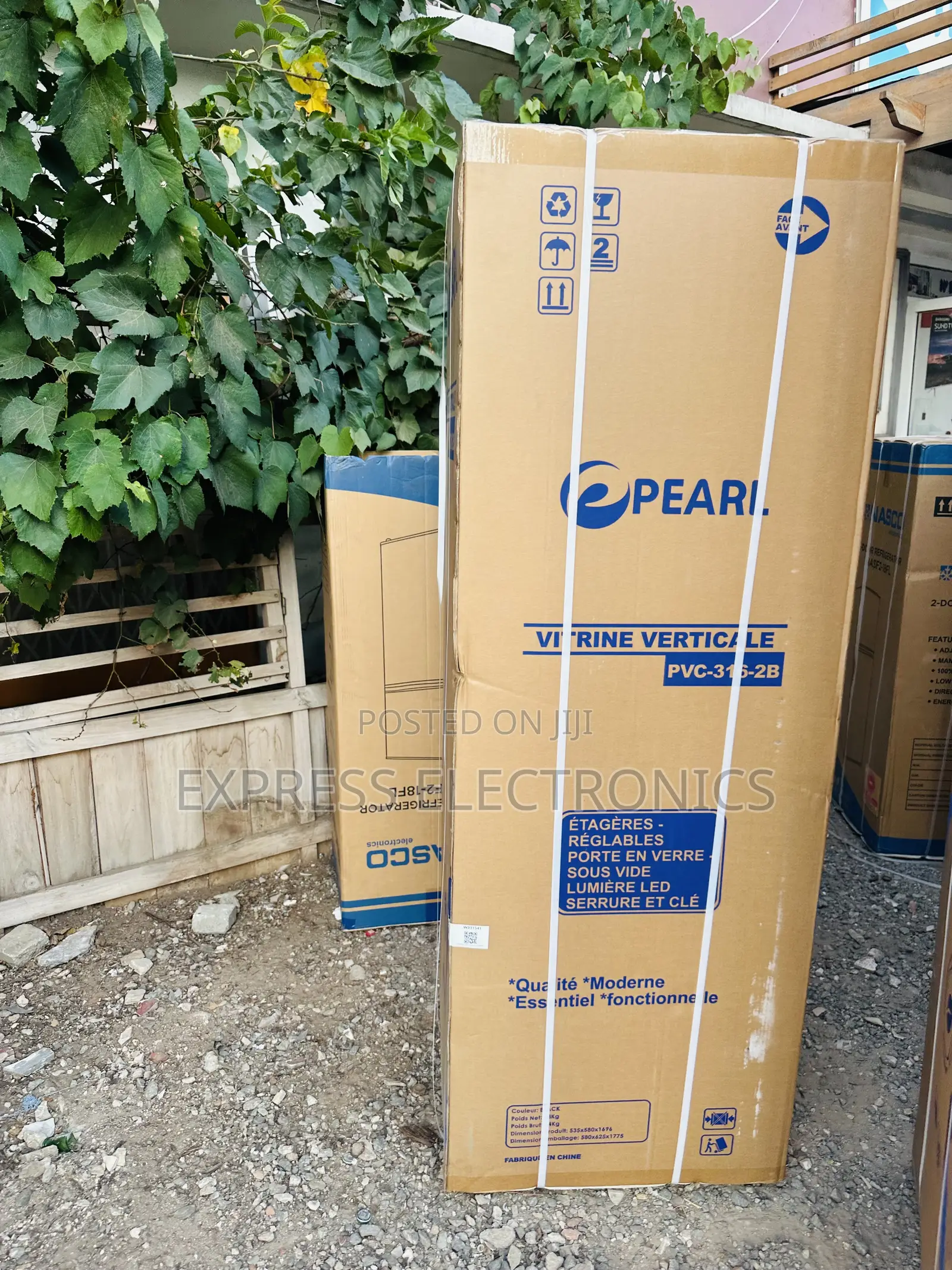 Text Us Your PVC-316 Single Door Pearl