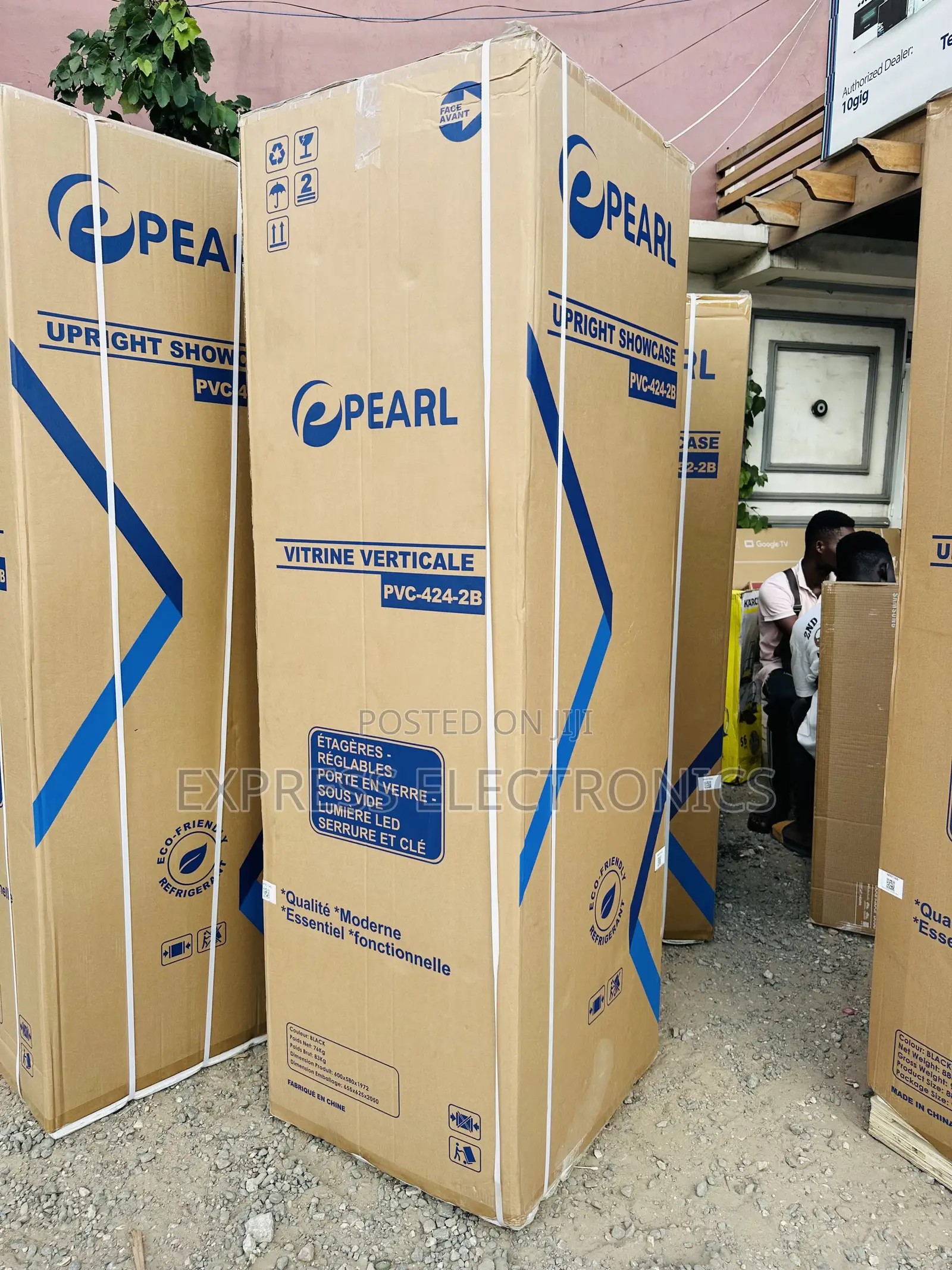 Full Automatic Display Fridge Pearl PVC-424 400L