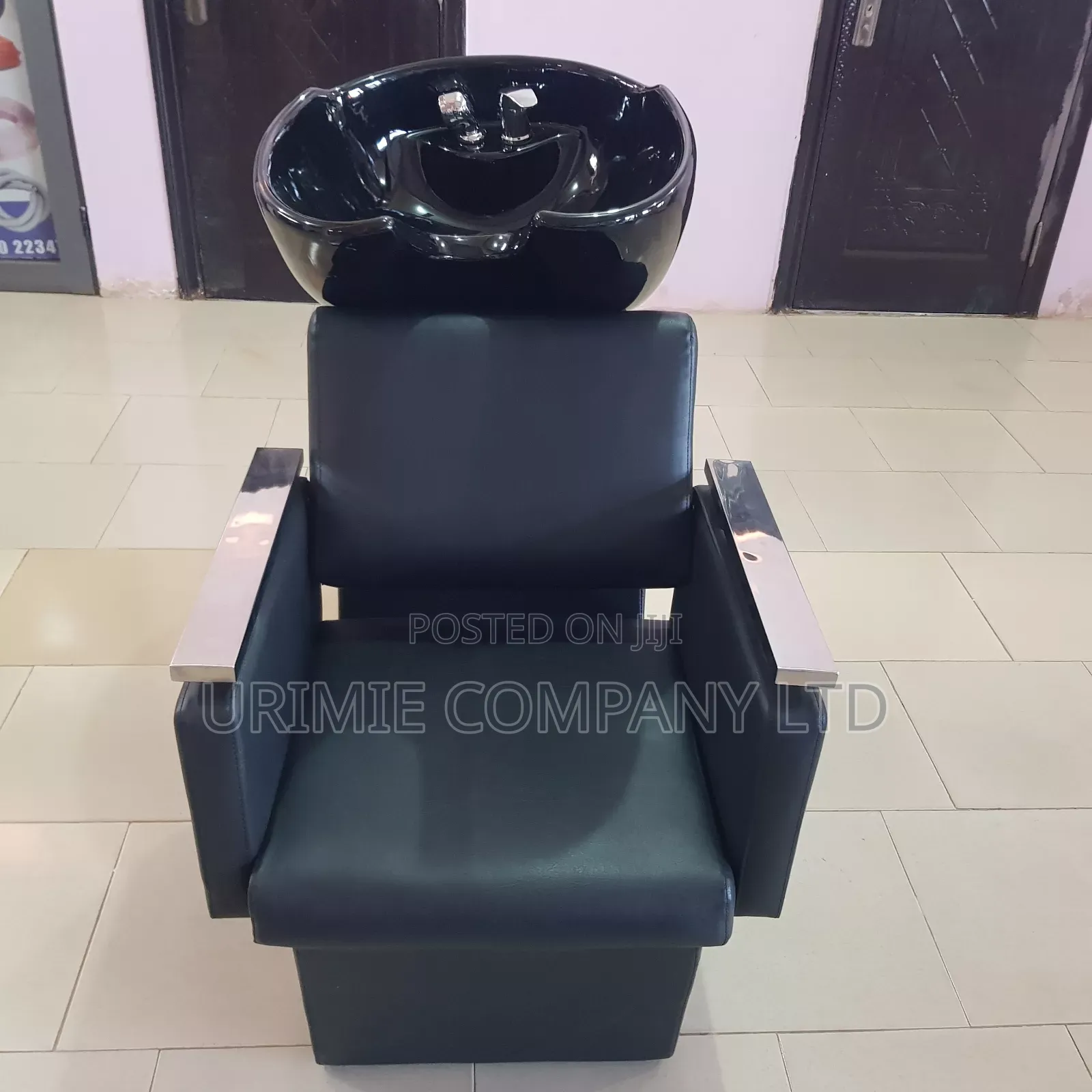 Executive Black Hair Washing Basin