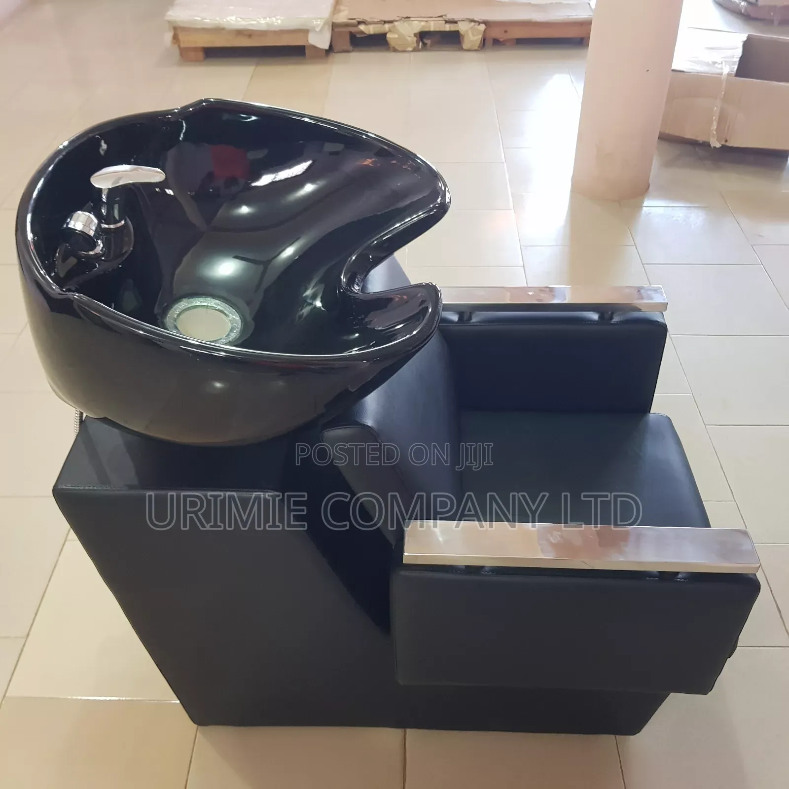 Executive Black Hair Washing Basin
