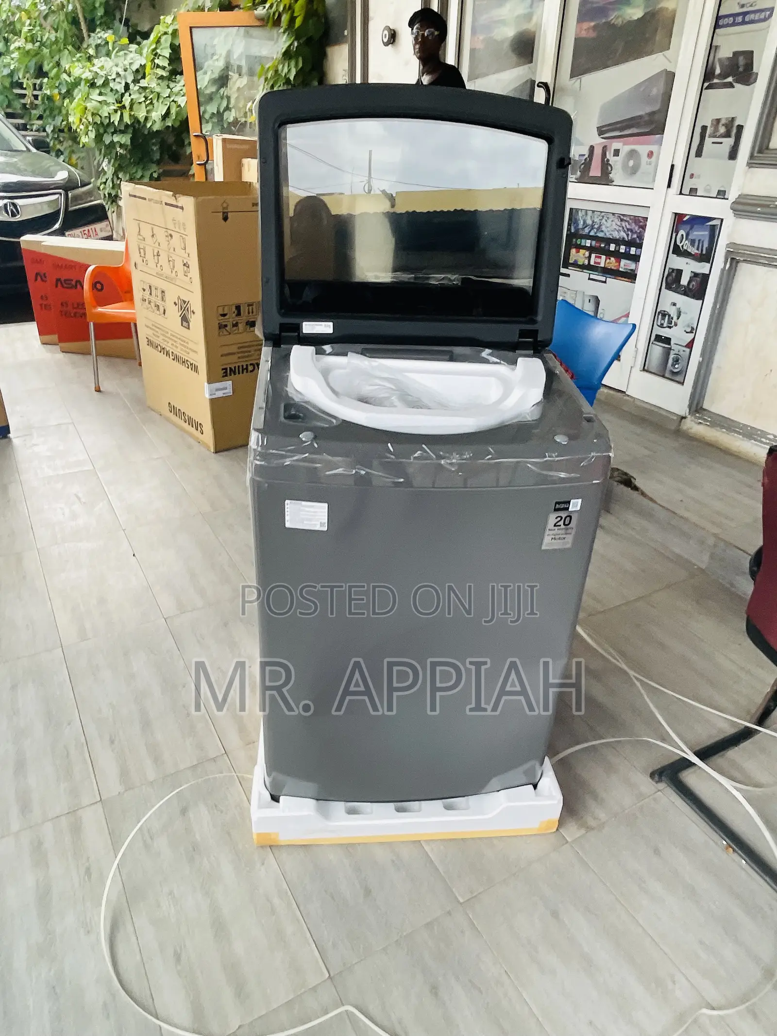 Unique Design Samsung 11kg Top Load Washing Machine(Gray).