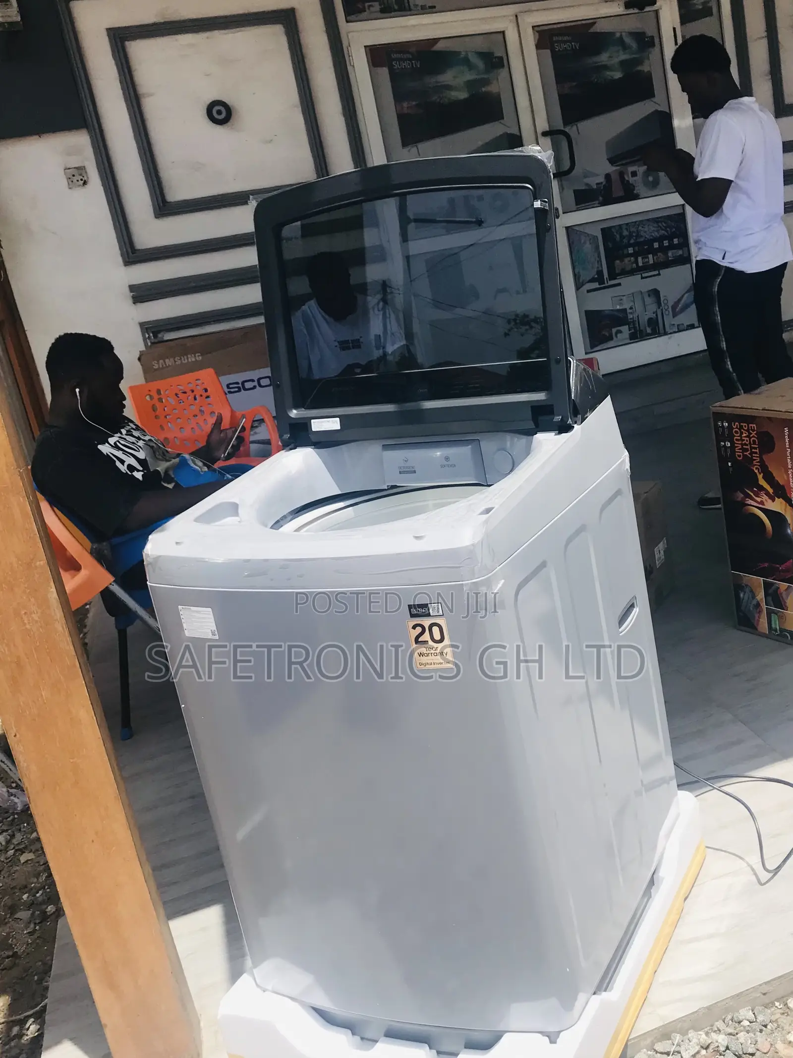 11kg Samsung Topload Fullyautomatic Gray Washer