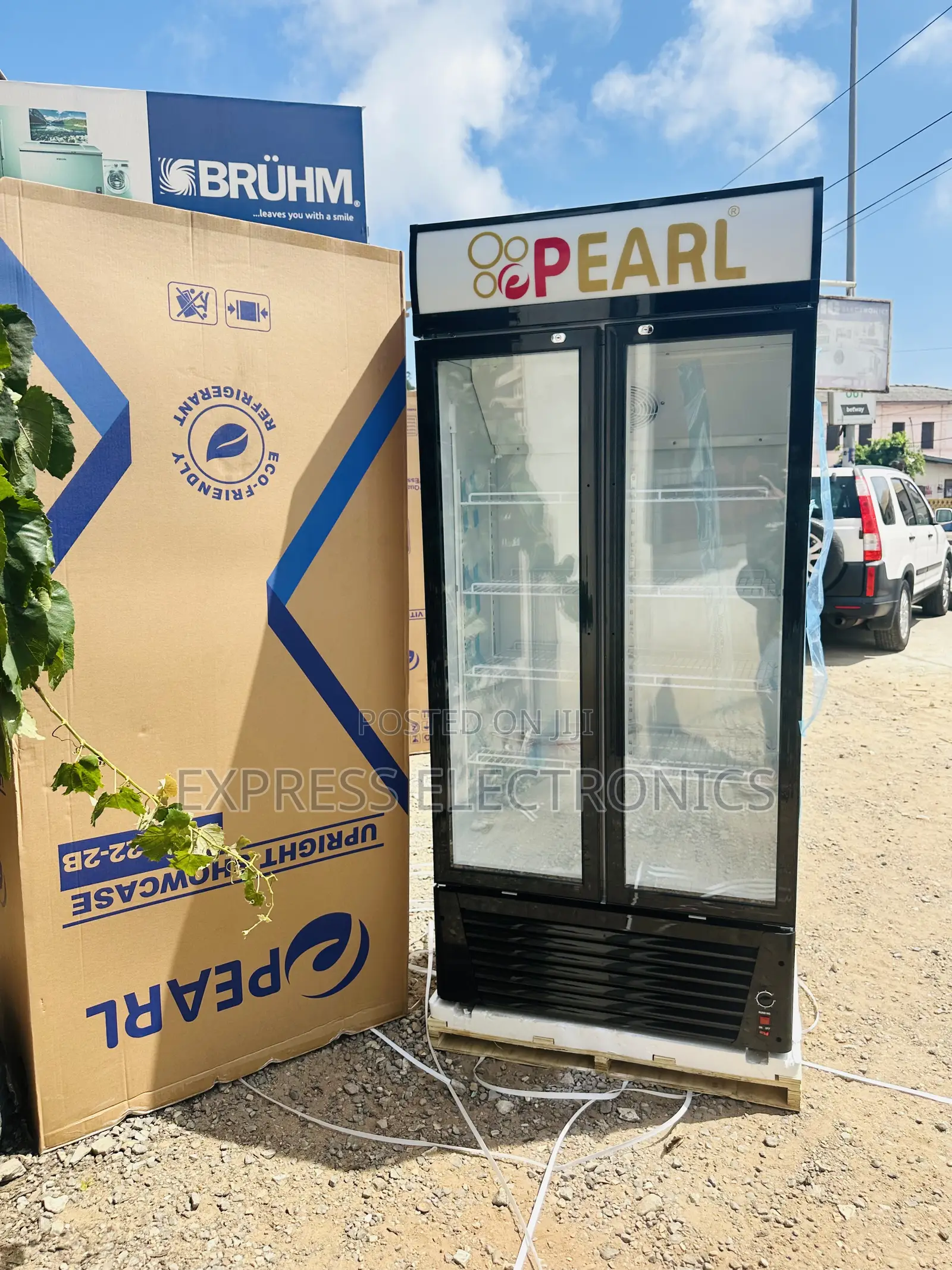 Spectacular Performance Display Fridge Pearl PVC-622 500L