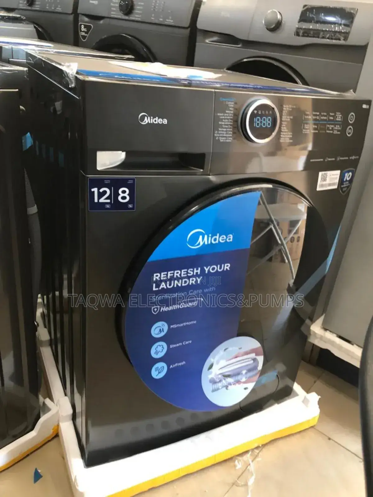 Midea 12kg Wash 8kg Dry Washing Machine