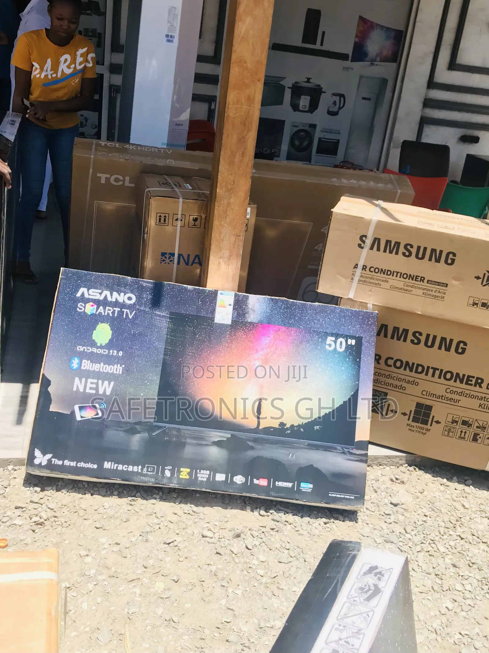 Order Affordable Asano 50 Inch Smart Led UHD Tv